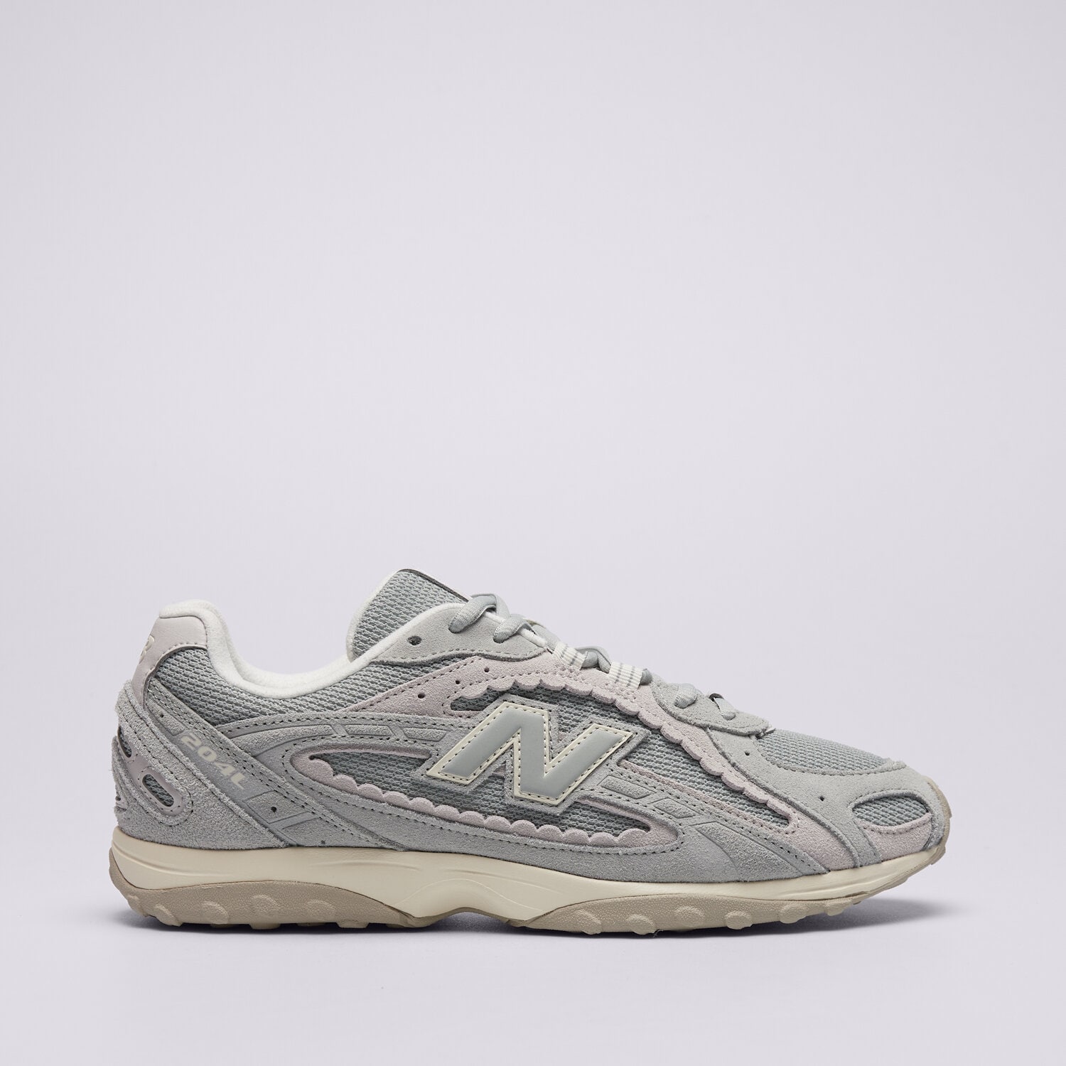 Buty sneakersy damskie NEW BALANCE U204 U204L5AV SZARY