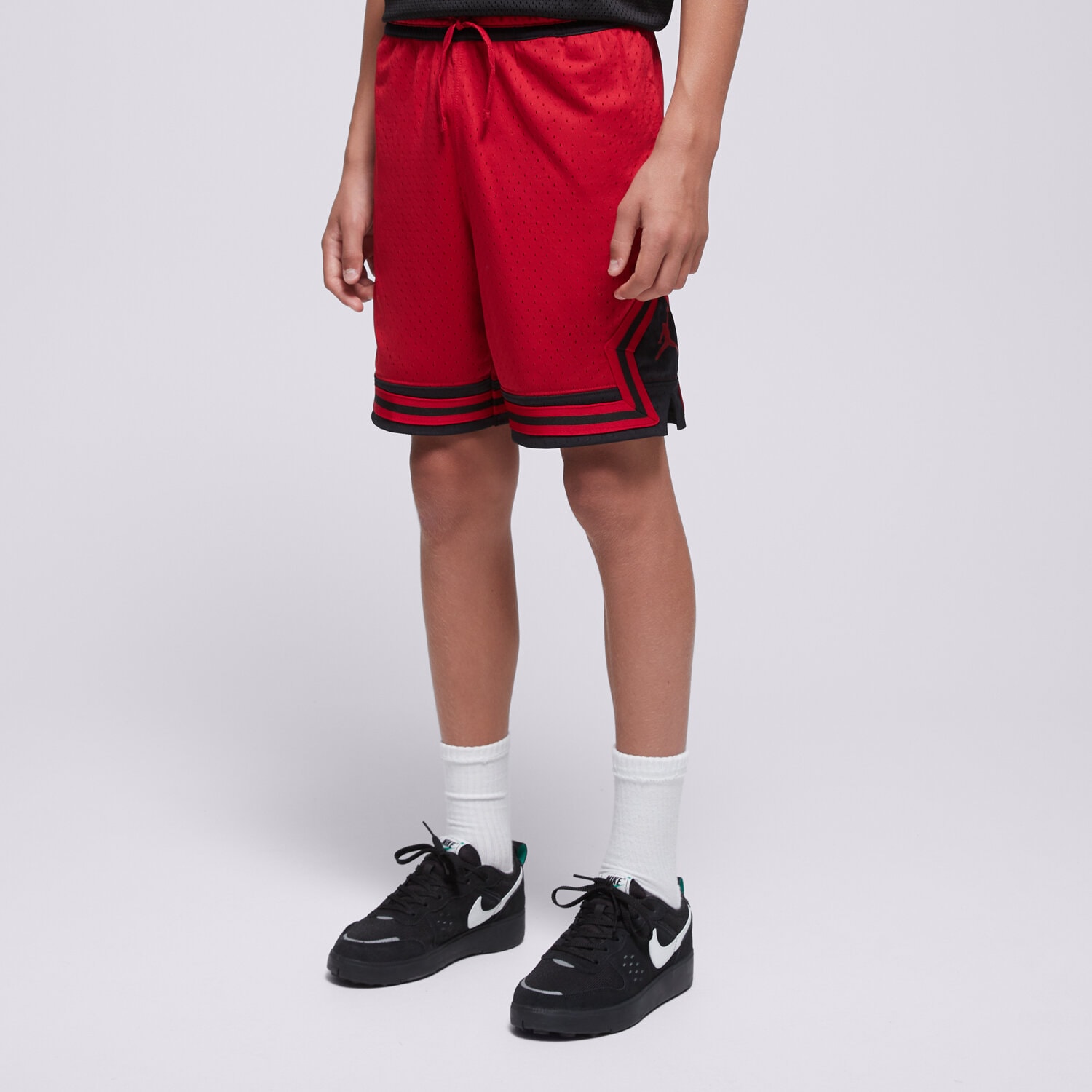 JORDAN SZORTY JDB MJ DF SPORT DIAMOND SHORT 95D313-R78 CZERWONY