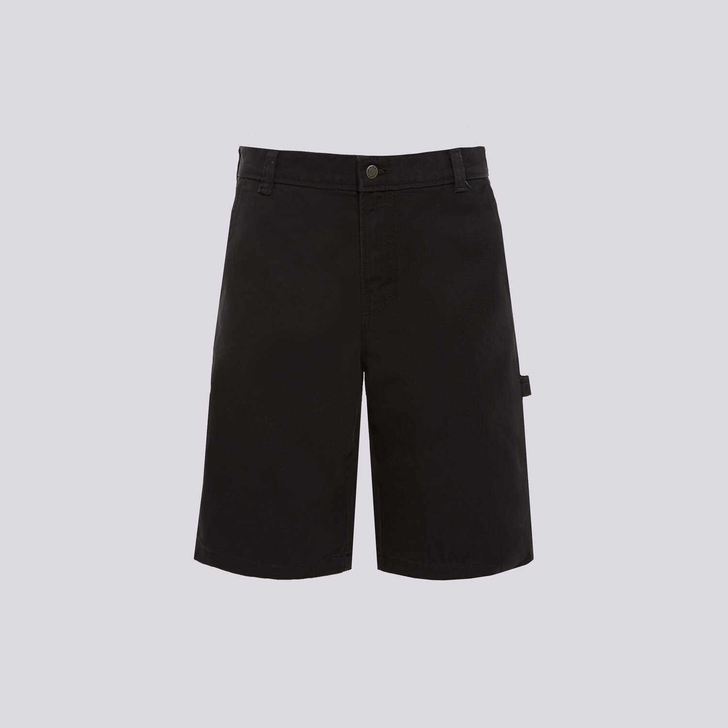 Krótkie spodenki, szorty męskie DICKIES SZORTY CANVAS CARPENTER SHORT DK0A888GBLK1 CZARNY