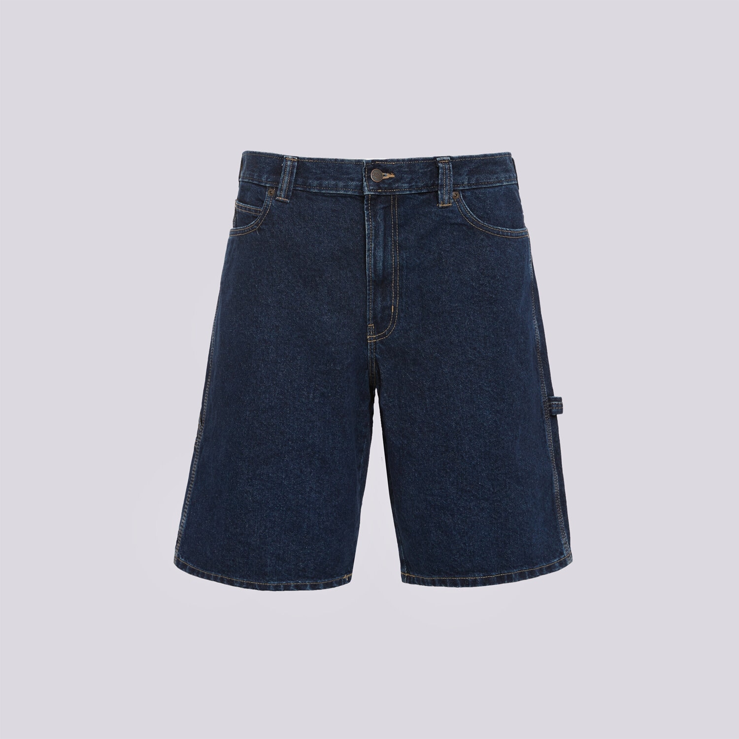 Krótkie spodenki, szorty męskie DICKIES SZORTY 993 11 INCH CARPENTER SHORT JEANS DK0A88FC0DD1 NIEBIESKI