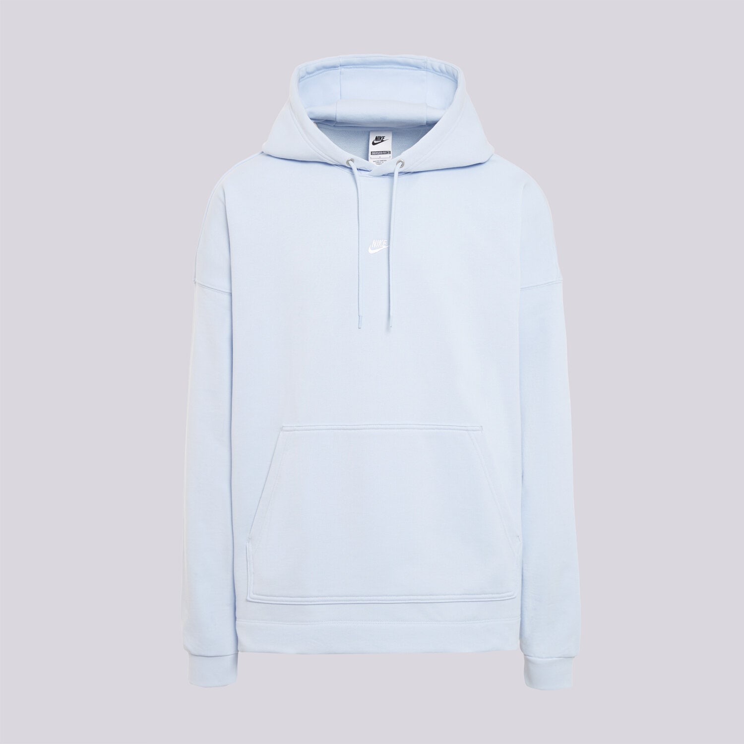 Bluza męska NIKE BLUZA Z KAPTUREM M NK CLUB FT OS PO HOODIE IF0745-407 NIEBIESKI