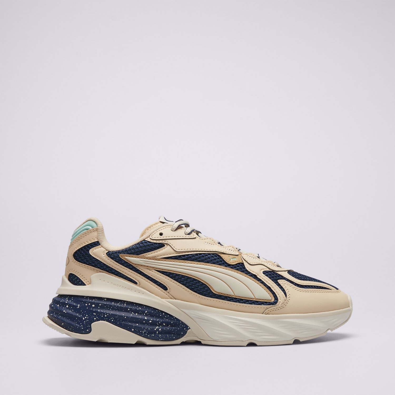 Buty sneakersy męskie PUMA FADE NITRO LS 40620301 BEŻOWY