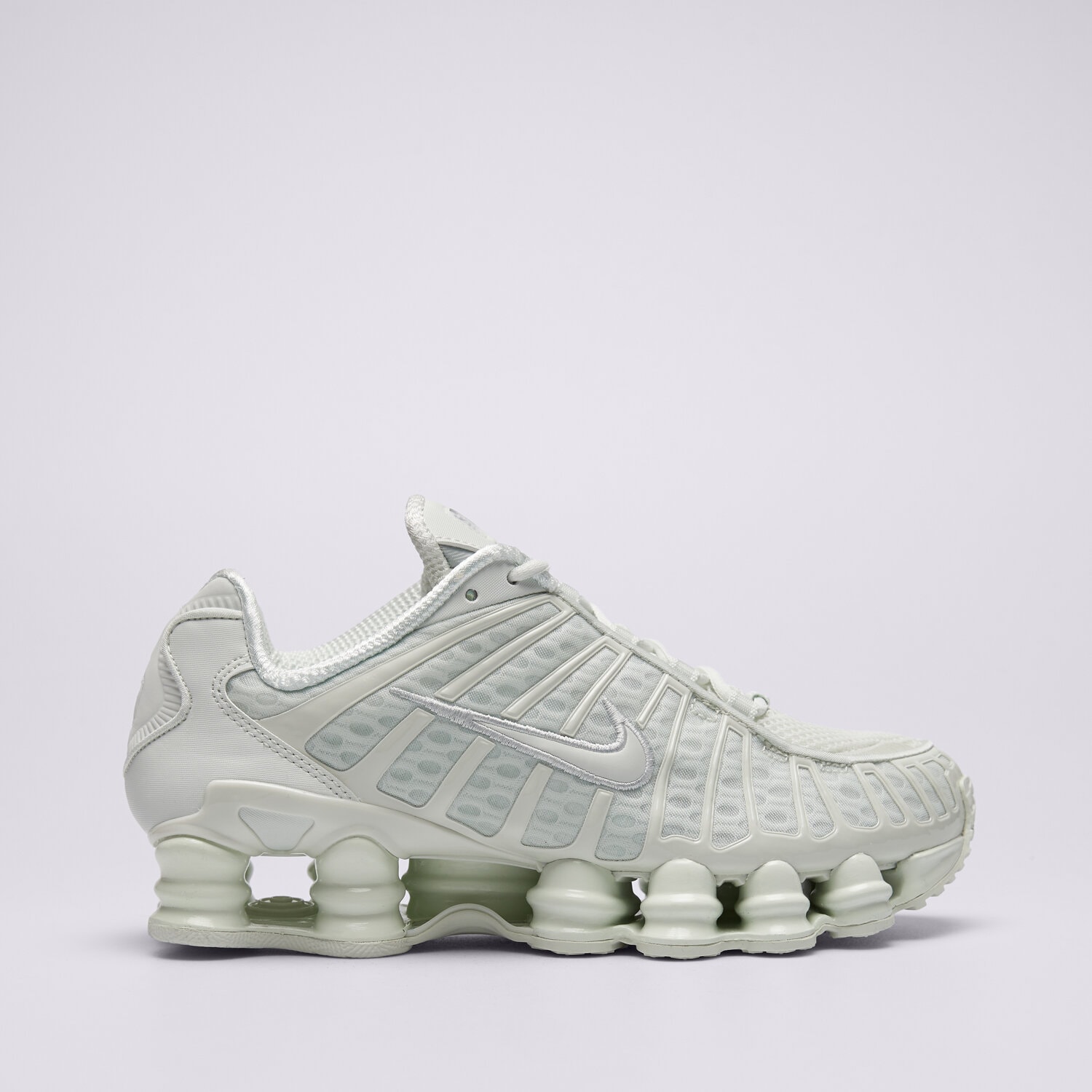 Buty sneakersy dla dzieci NIKE SHOX TL GS IO4645-006 BIAŁY