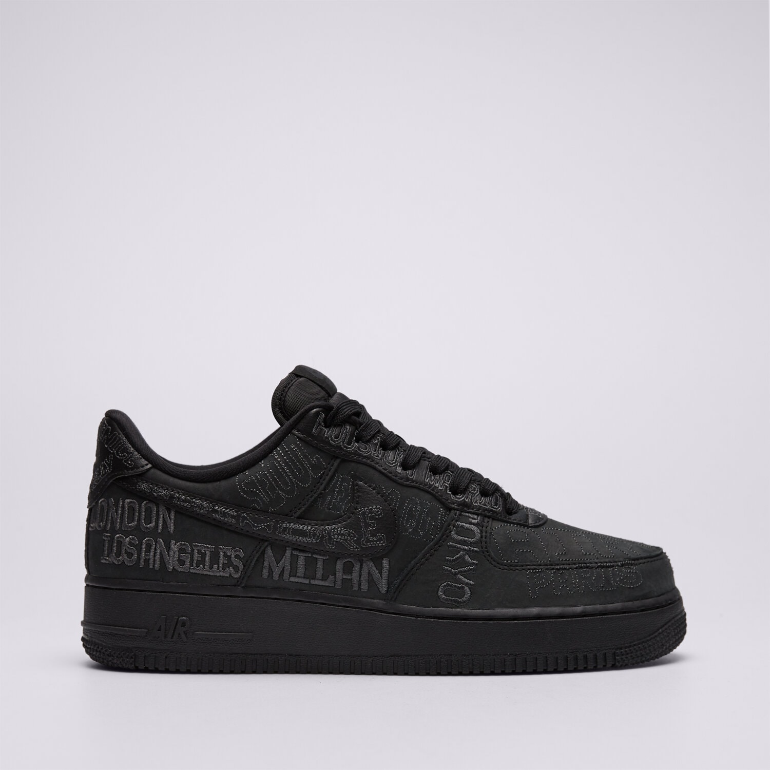 Buty sneakersy męskie NIKE AIR FORCE 1 '07 LOW LV8 STYLE II1549-001 CZARNY