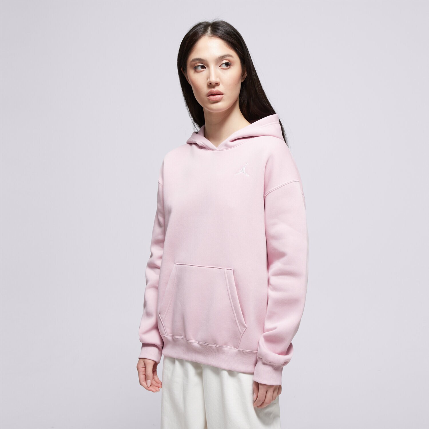 Bluza damska JORDAN BLUZA Z KAPTUREM W BROOKLYN FLEECE FV7071-676 RÓŻOWY