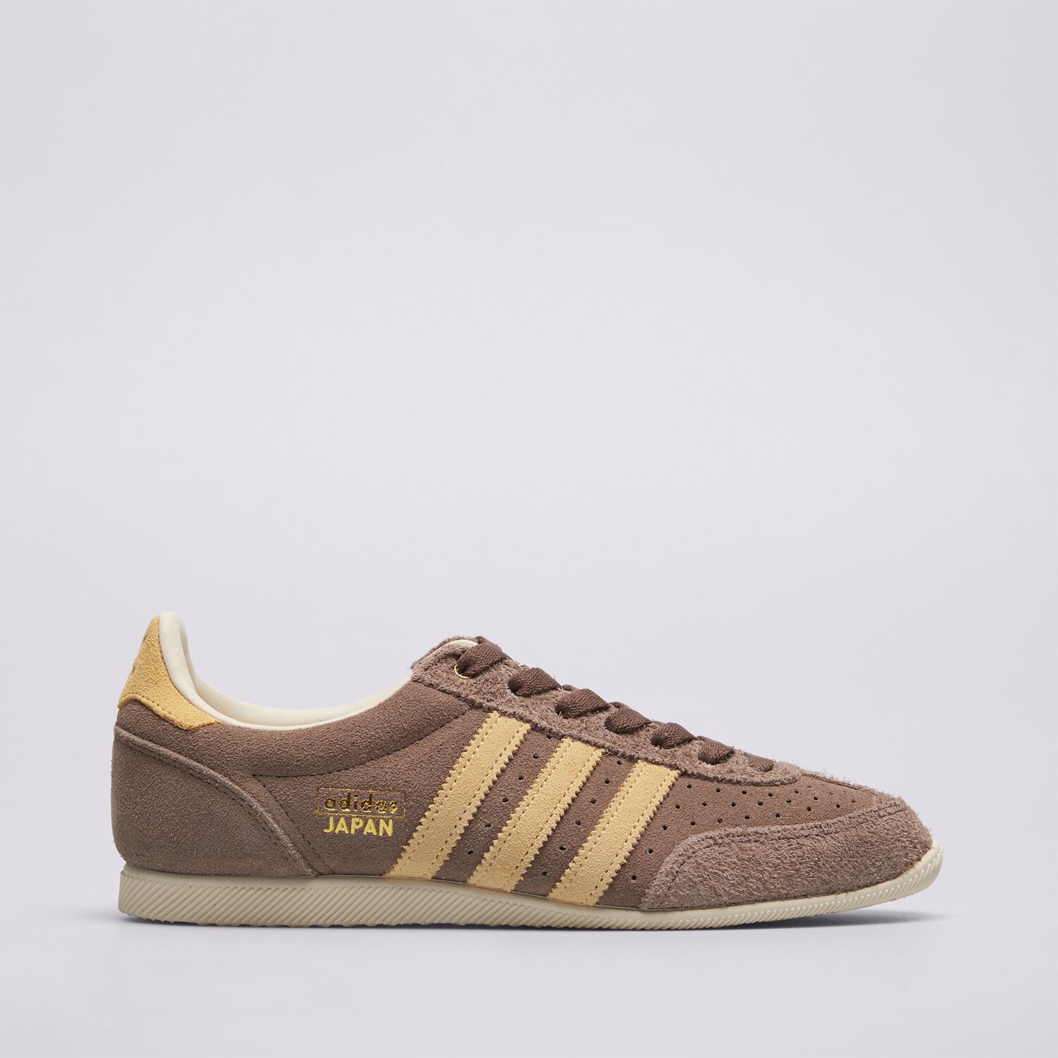 Buty sneakersy damskie ADIDAS JAPAN W KK3566 BRĄZOWY
