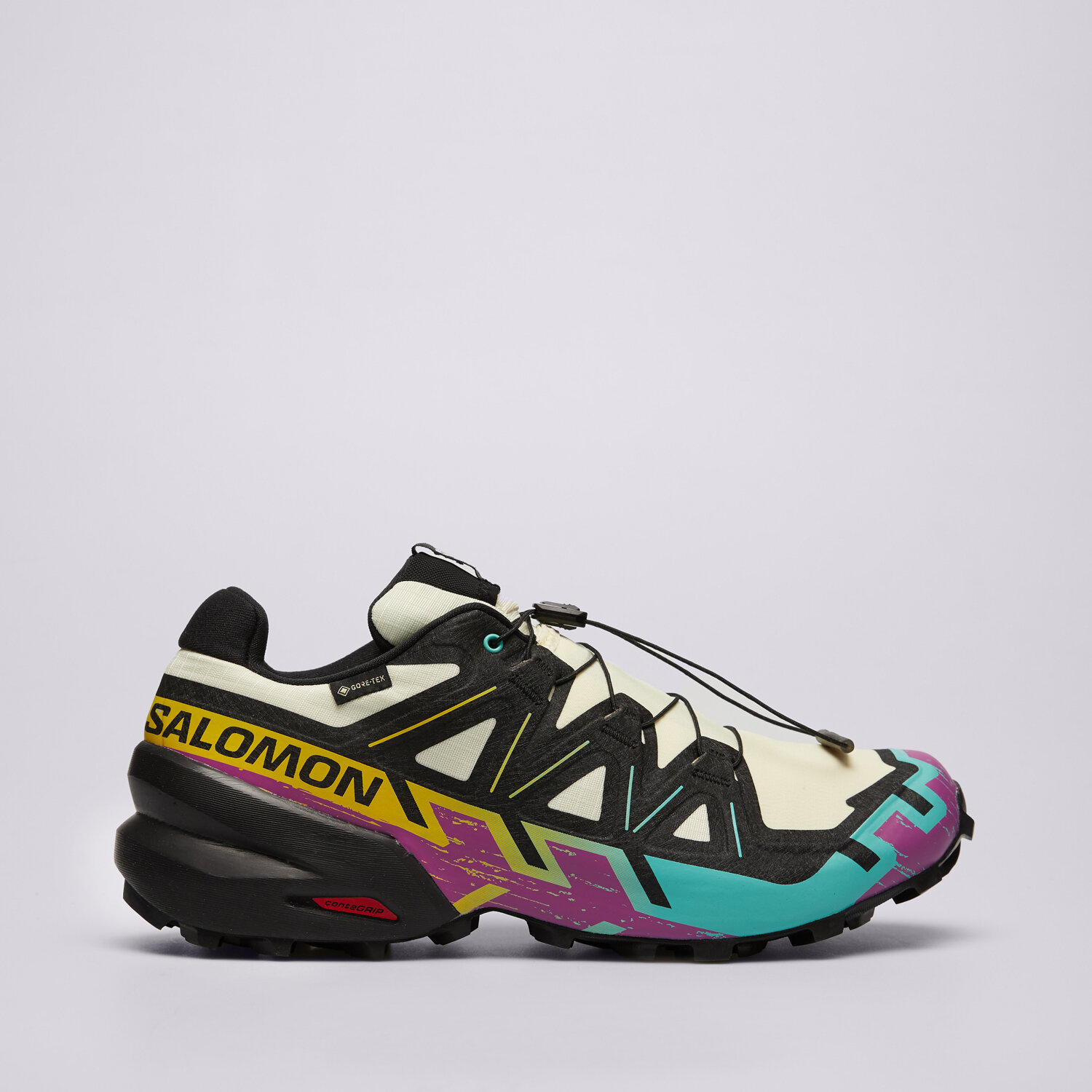 Buty sneakersy męskie SALOMON SPEEDCROSS 6 GTX L47879800 CZARNY