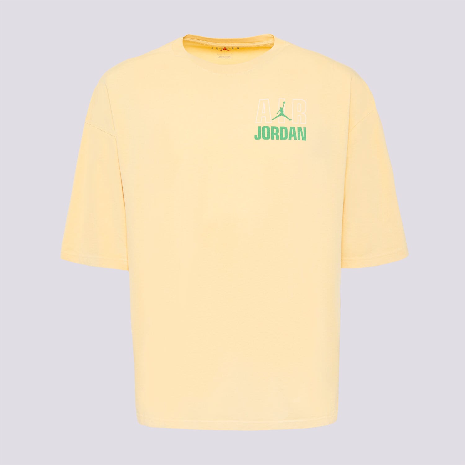 Koszulka, t-shirt sportowy męski JORDAN T-SHIRT M J FLT REIS LGND SS CREW IF3116-753 ŻÓŁTY