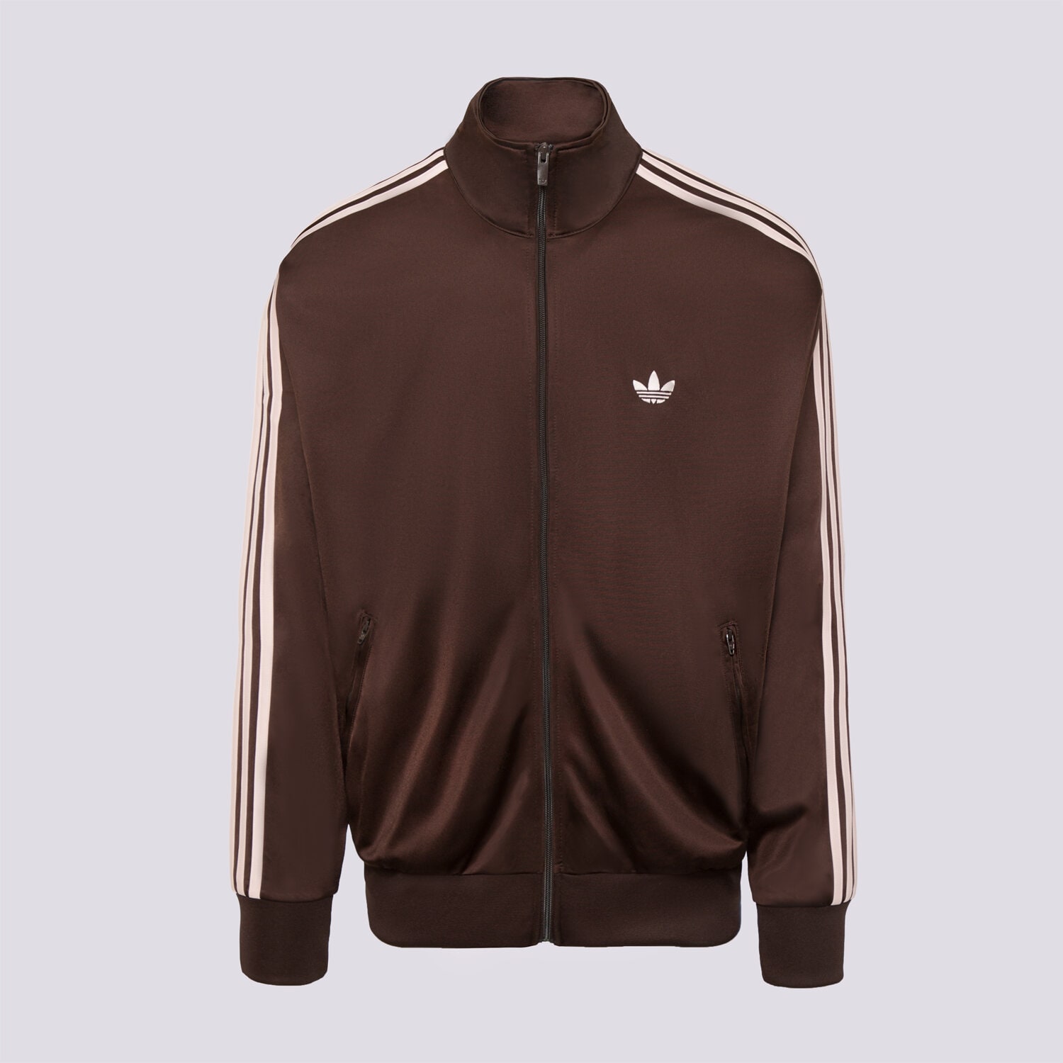 Bluza męska ADIDAS BLUZA Z KAPTUREM FIREBIRD TT KD8309 BRĄZOWY
