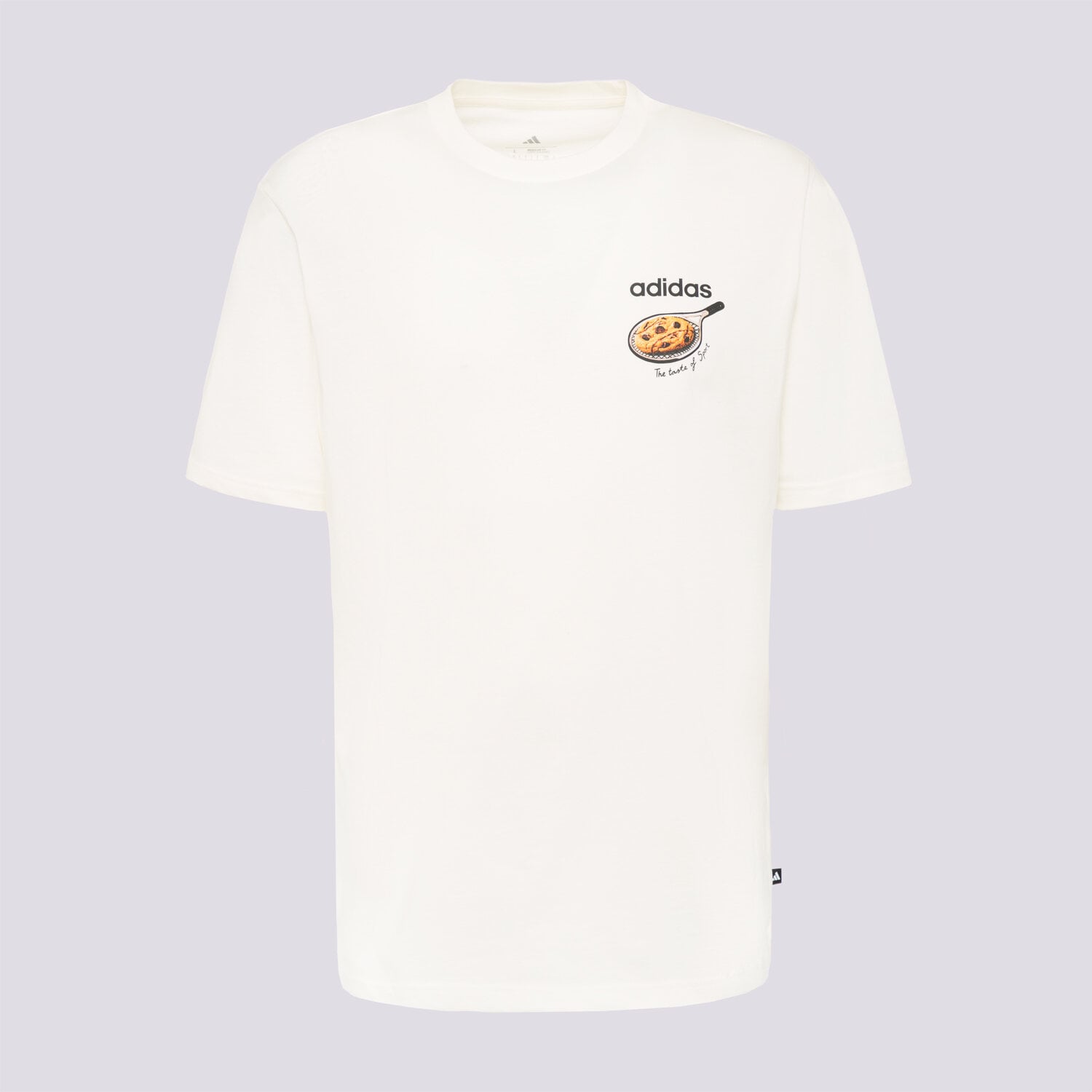 Koszulka, t-shirt sportowy męski ADIDAS T-SHIRT M COOKIE T KD3931 BIAŁY