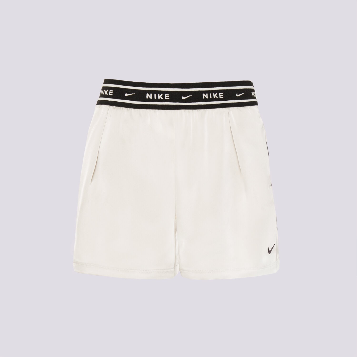 Krótkie spodenki, szorty damskie NIKE SZORTY W NSW OFFLN WVN STN SHORT IH1328-072 KREMOWY