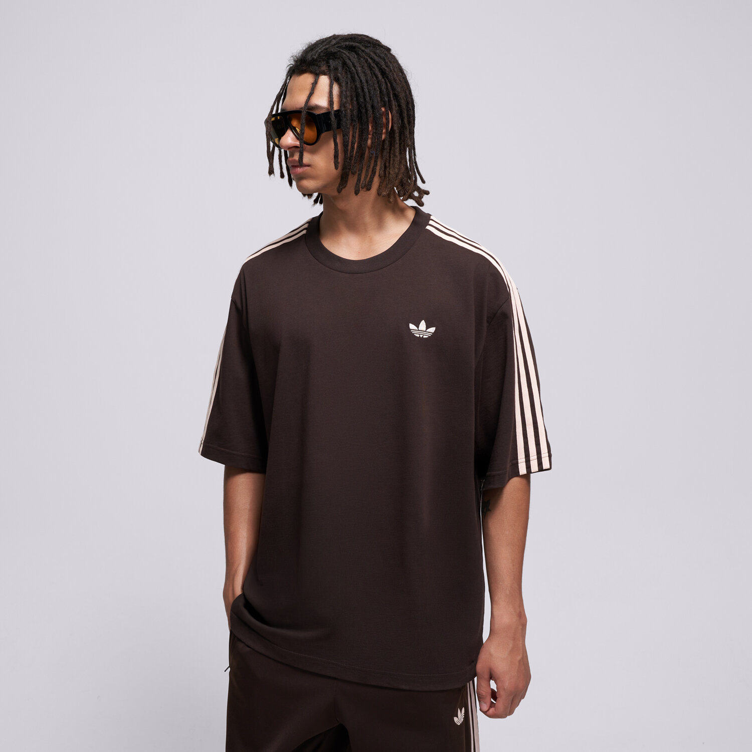Koszulka, t-shirt sportowy męski ADIDAS T-SHIRT 3S TEE KE2905 NIEBIESKI