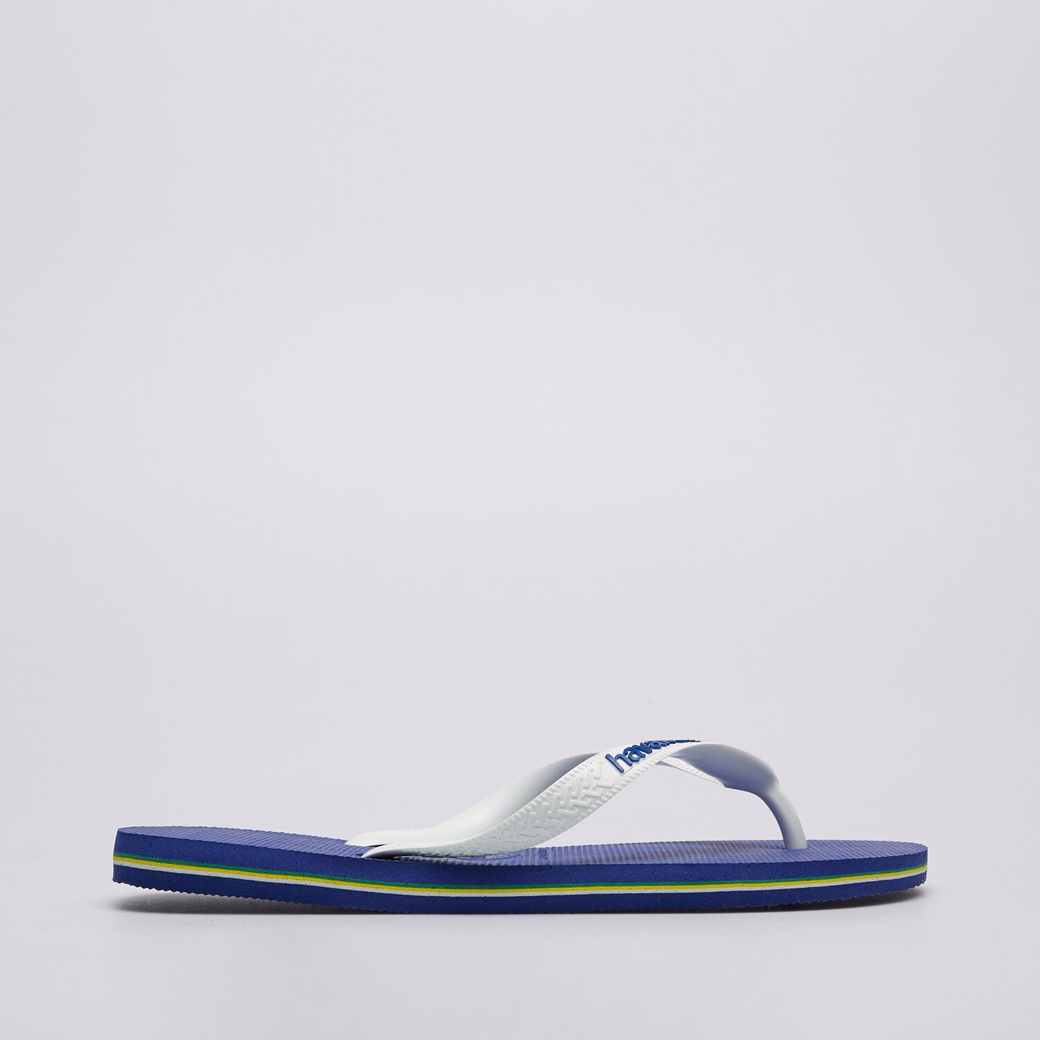 Klapki męskie HAVAIANAS BRASIL LOGO 4110850-2711 NIEBIESKI