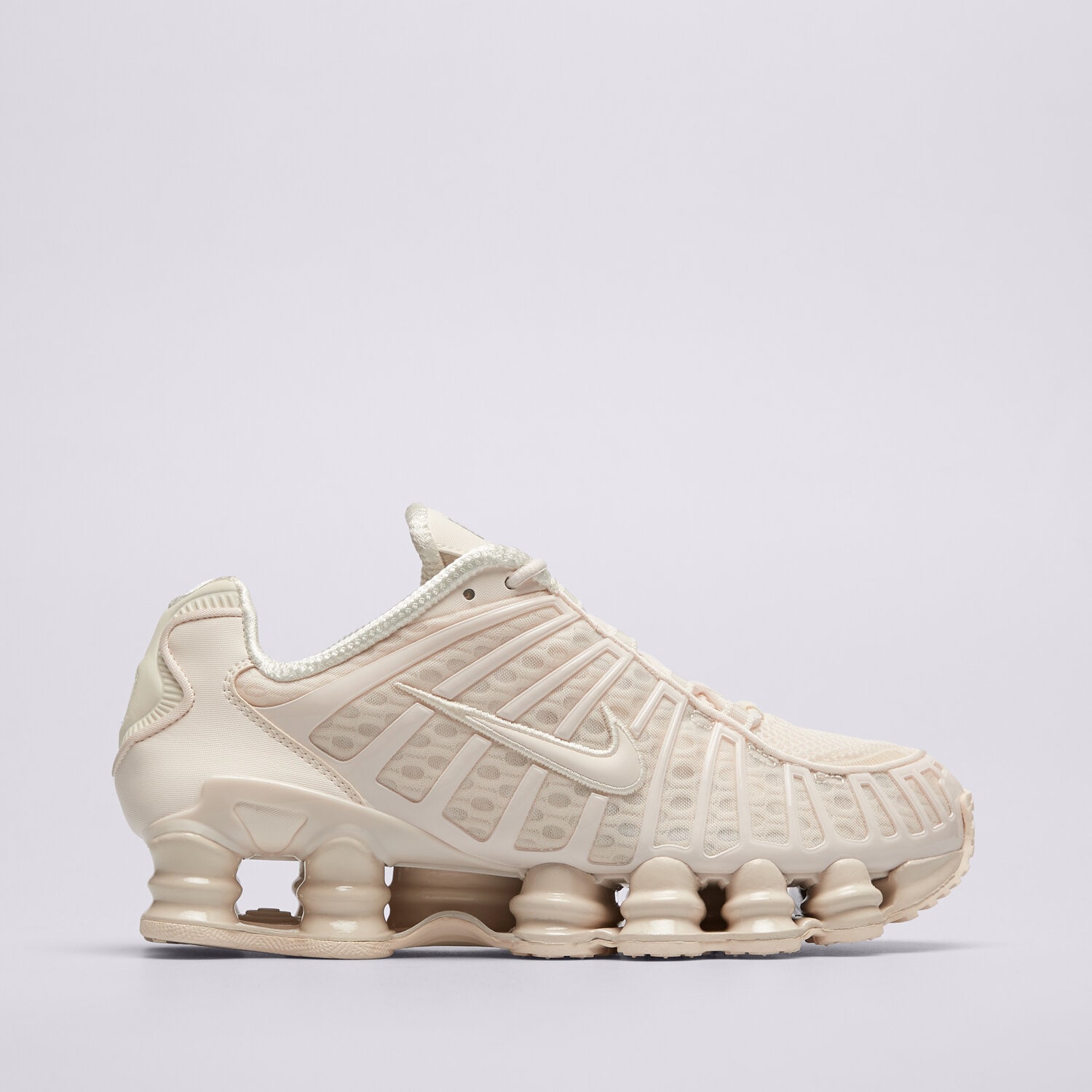 Buty sneakersy damskie W NIKE SHOX TL AR3566-107 BEŻOWY
