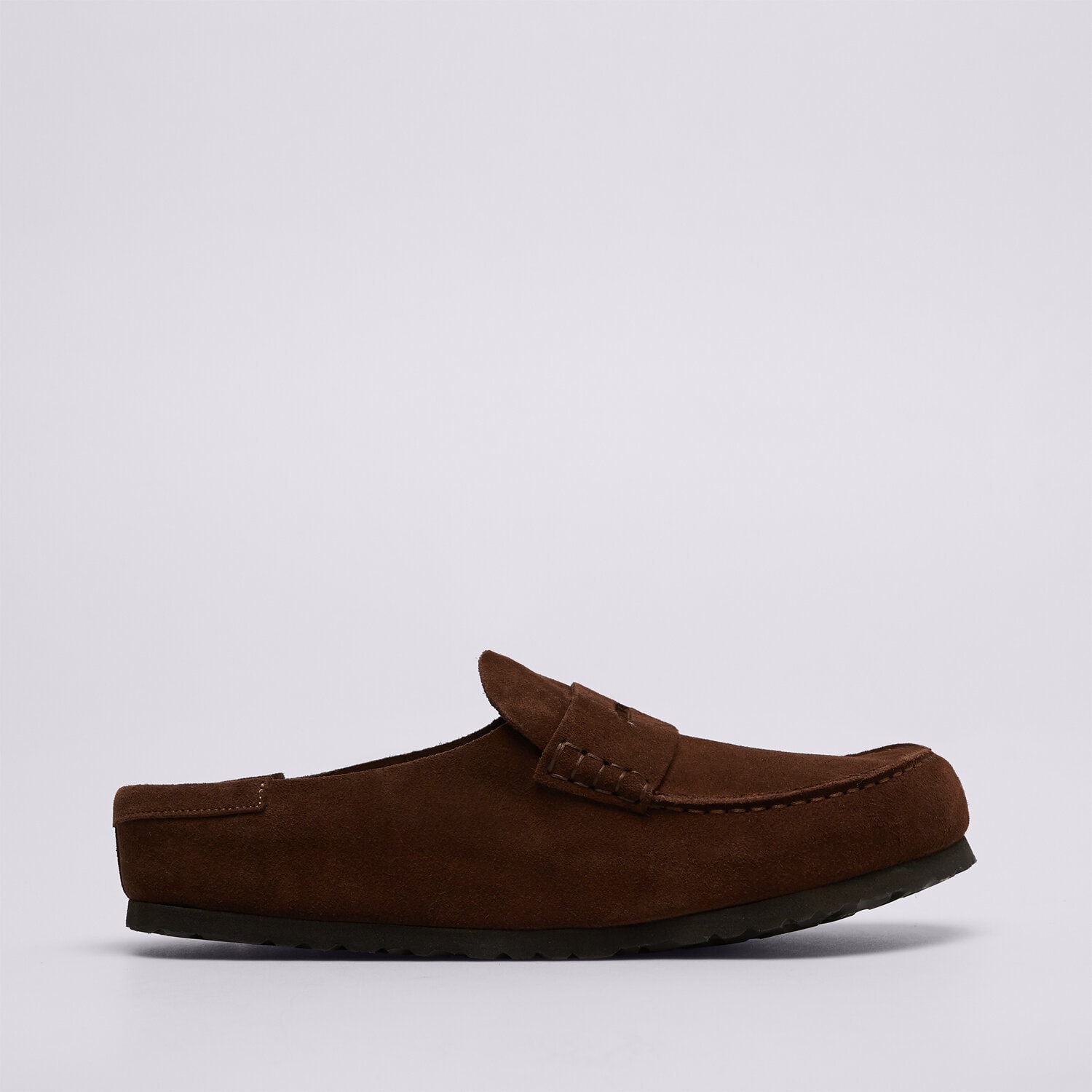 Klapki męskie BIRKENSTOCK NAPLES 1031605 BRĄZOWY