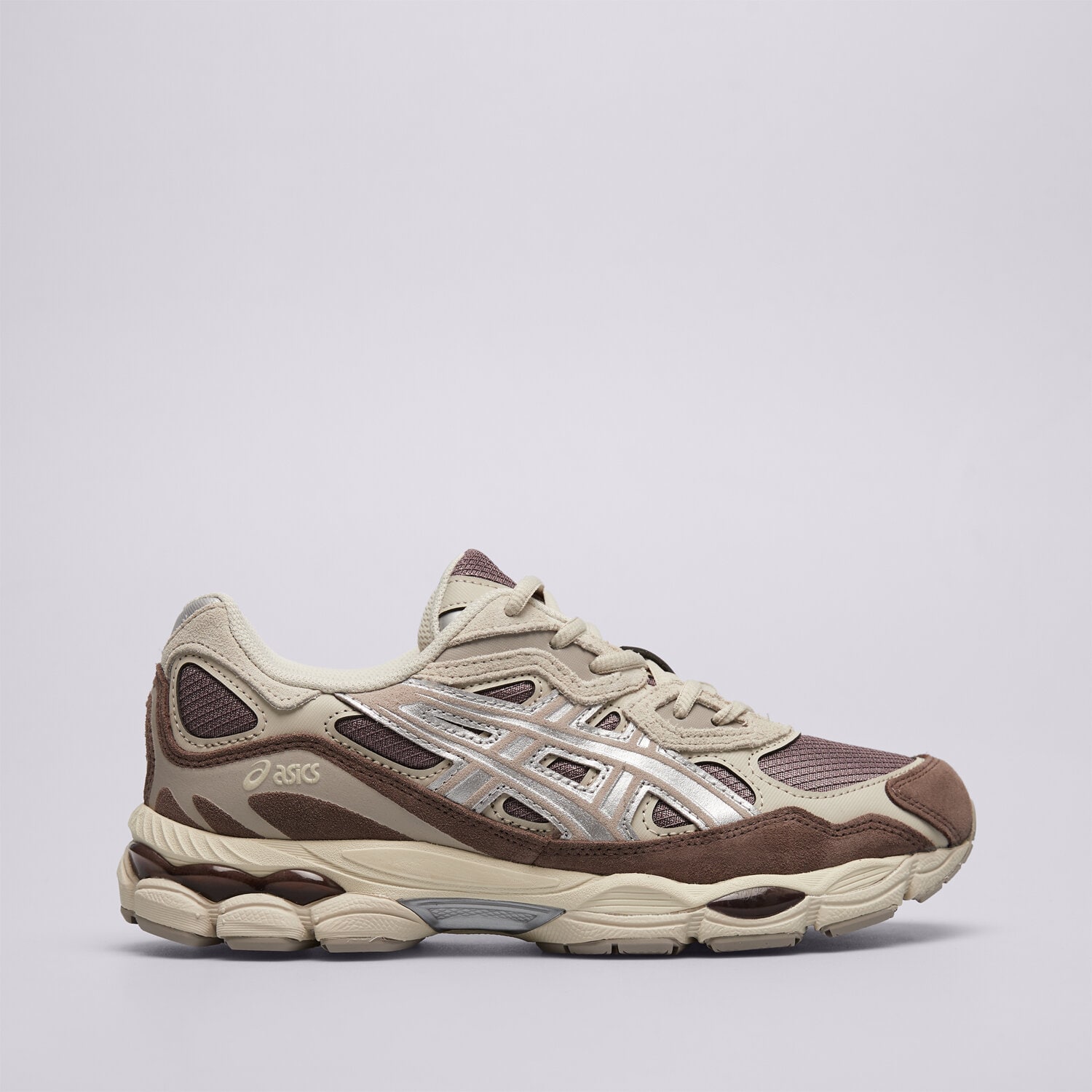 Buty sneakersy damskie ASICS GEL-NYC 1203A739-200 BRĄZOWY