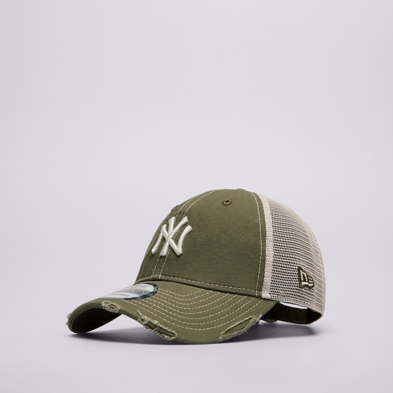 Czapka z daszkiem męska NEW ERA CZAPKA COTTON CANV 920 TRUCKER NYY NEW YORK YANKEES 60856386 KHAKI