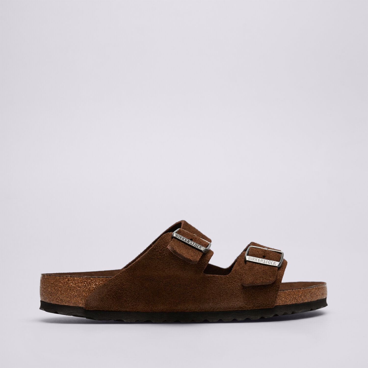 Klapki męskie BIRKENSTOCK ARIZONA SUEDE 1031602 BRĄZOWY