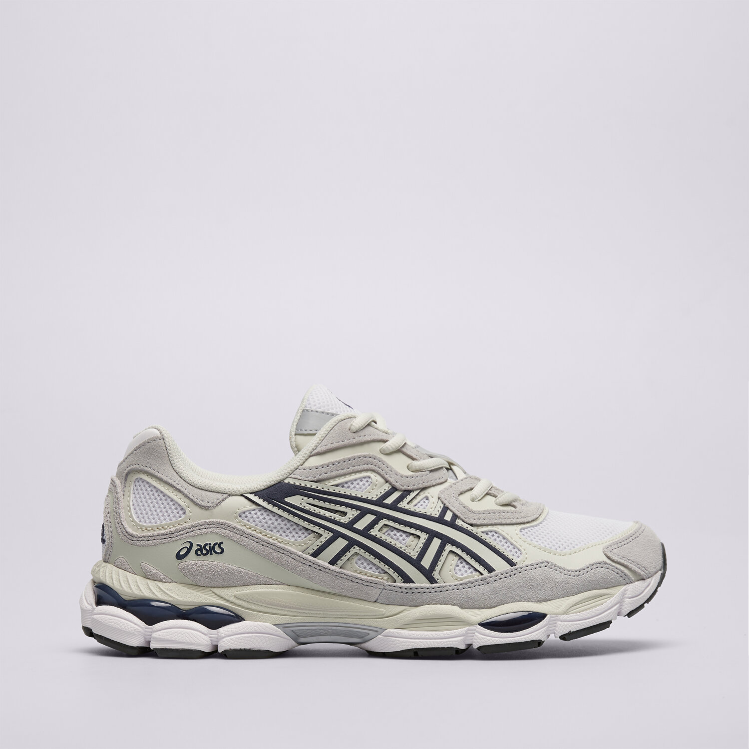 Buty sneakersy męskie ASICS GEL-NYC 1203A383-118 BIAŁY
