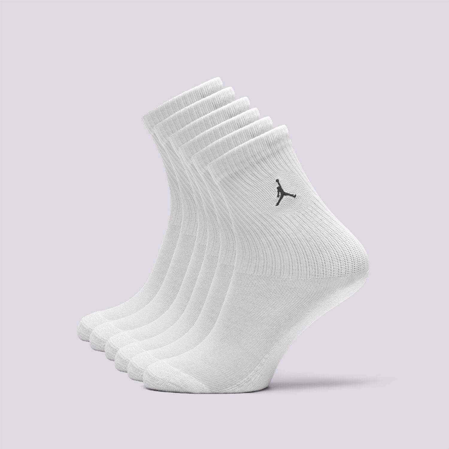 JORDAN SKARPETY EVERYDAY ESSENTIALS 6PK CREW BJ0583-001 BIAŁY
