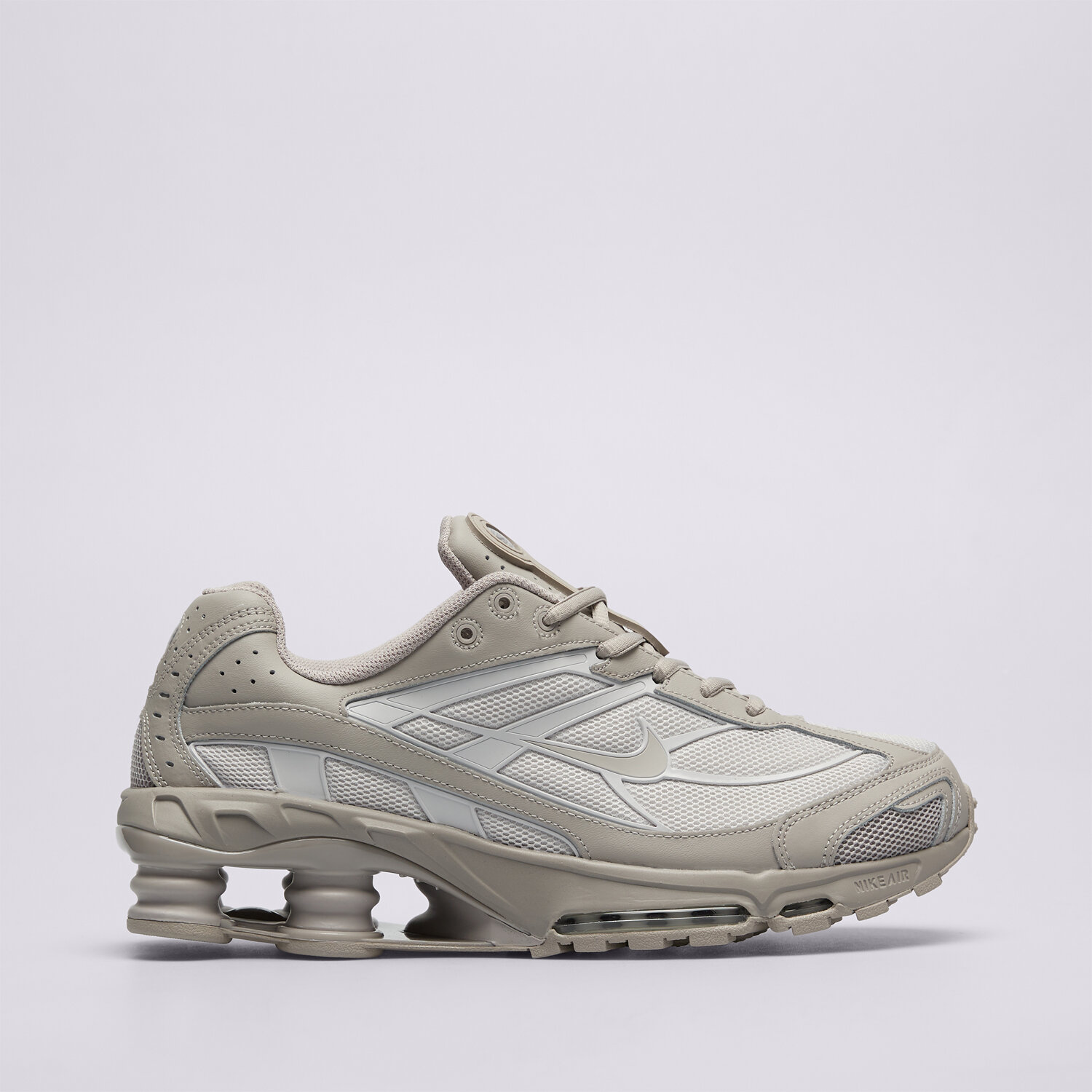 Buty sneakersy męskie NIKE SHOX RIDE 2 IO4296-006 BEŻOWY