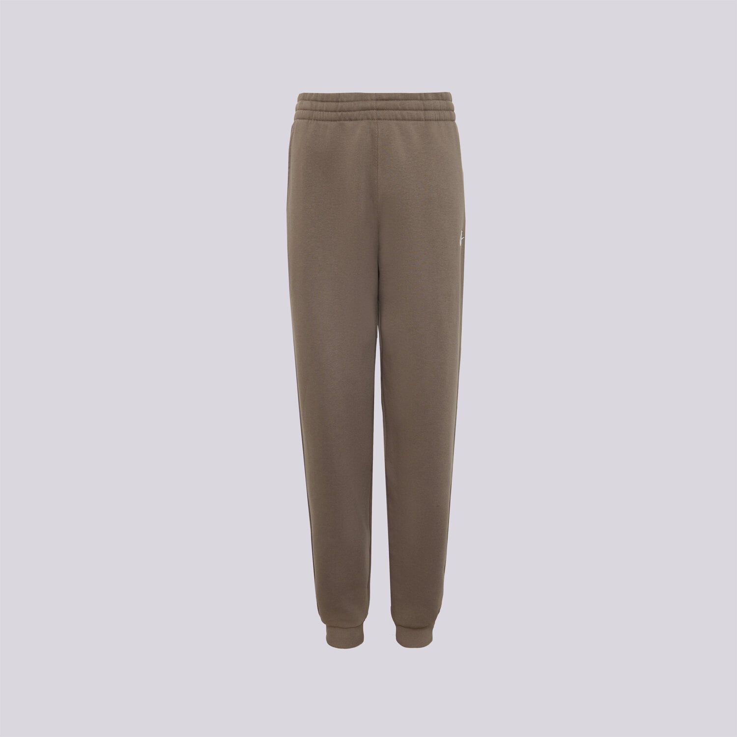 Sportowe spodnie dziecięce NIKE SPODNIE K NSW CLUB FLC JGGR LBR BOY FD3008-289 BRĄZOWY