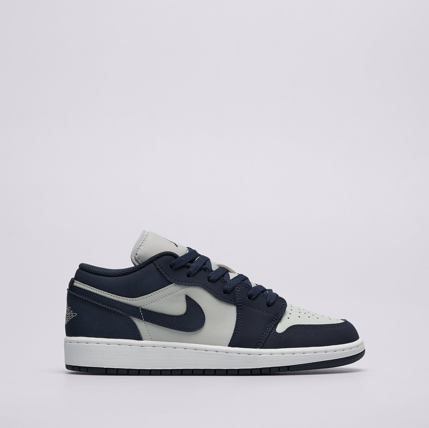 Buty sneakersy dla dzieci JORDAN AIR 1 LOW GS IV6049-451 GRANATOWY
