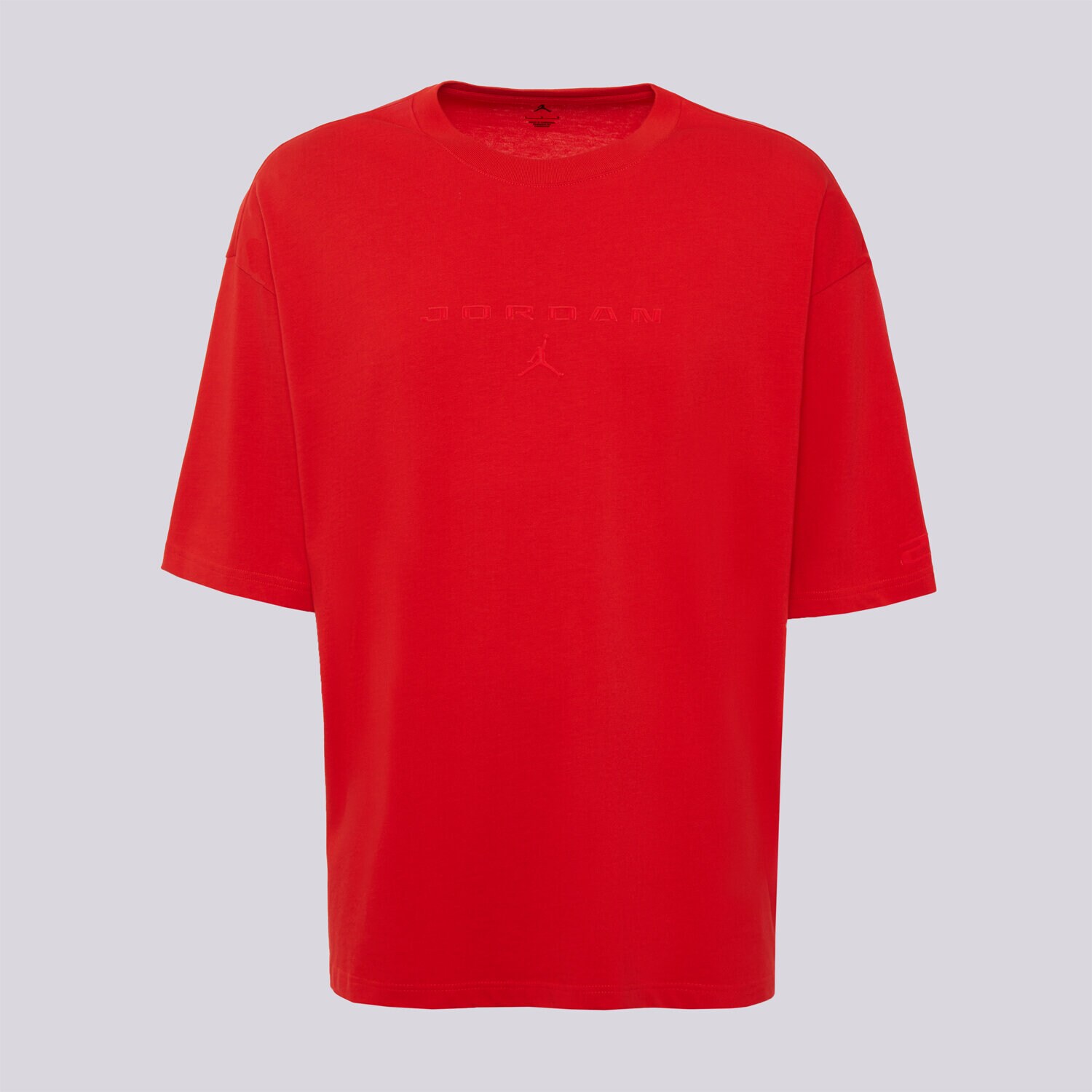 Koszulka, t-shirt sportowy męski JORDAN T-SHIRT M J FLT S 96 OS GFX SS CREW IO0049-657 CZERWONY