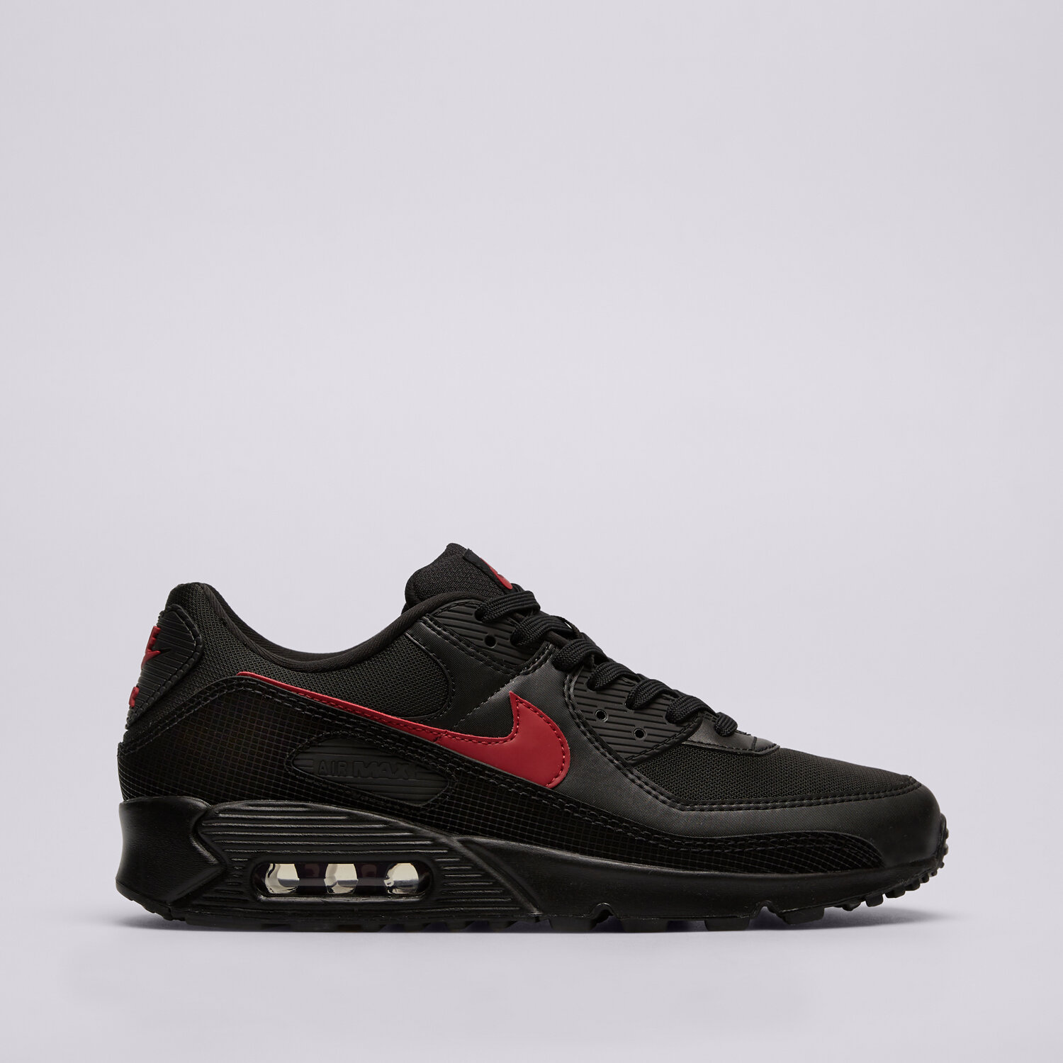 Buty sneakersy męskie NIKE AIR MAX 90 SE IM9616-001 CZARNY
