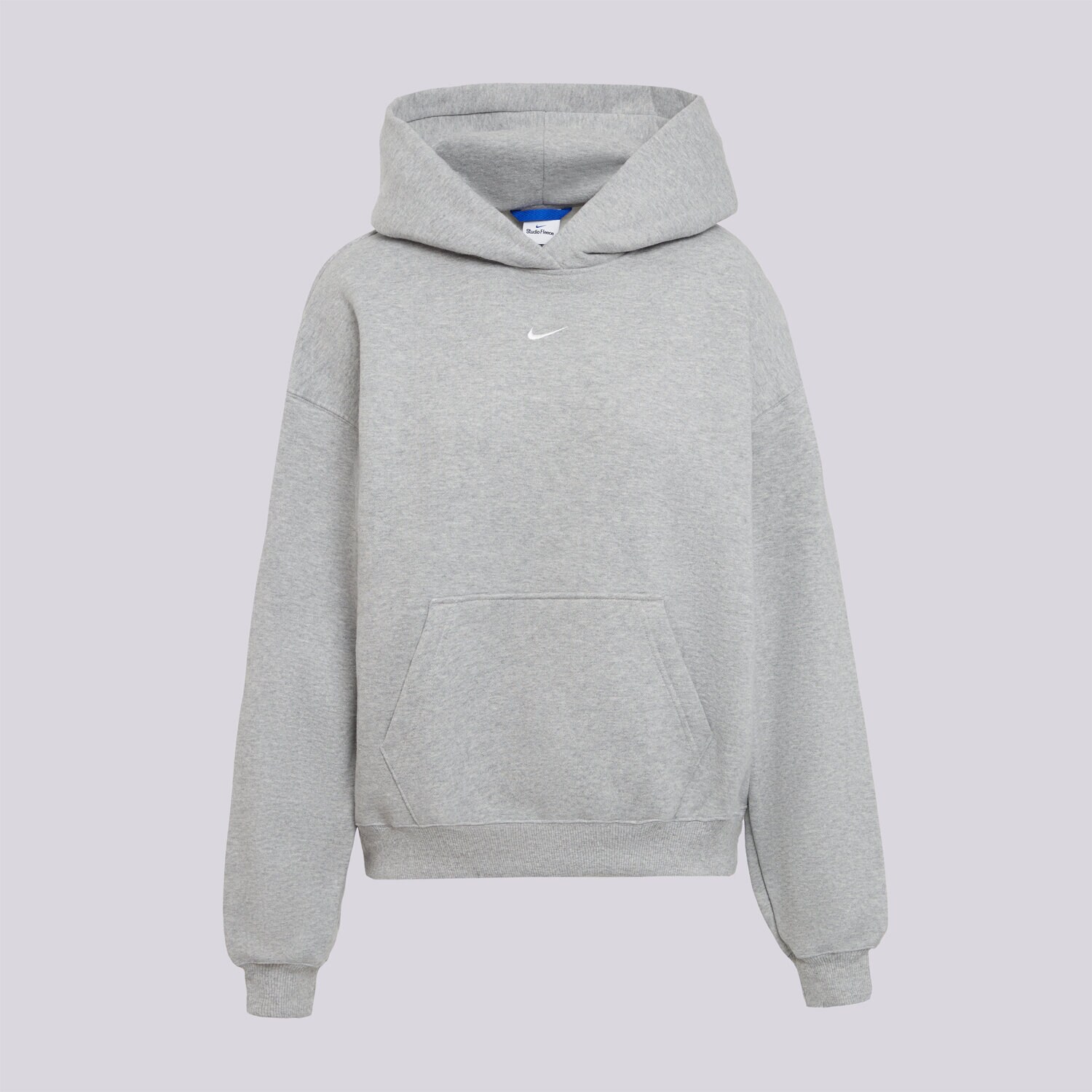 Bluza damska NIKE BLUZA Z KAPTUREM W NK STDO FLC OS PO HDY IM8502-063 SZARY