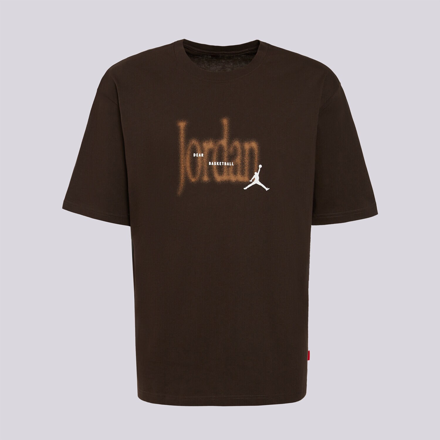 Koszulka, t-shirt sportowy męski JORDAN T-SHIRT M J BRK S LOVE 85 SS CREW IX1569-231 CZARNY