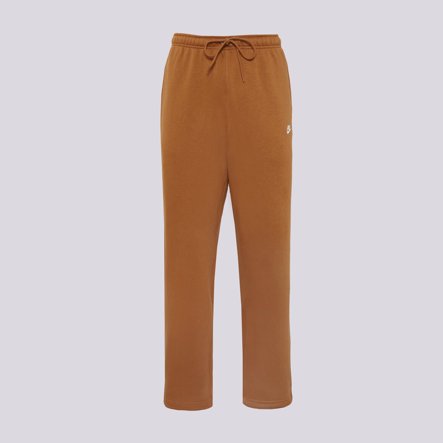 Spodnie sportowe męskie NIKE SPODNIE M NK CLUB BB BUNGEE PANT IF0488-270 BRĄZOWY