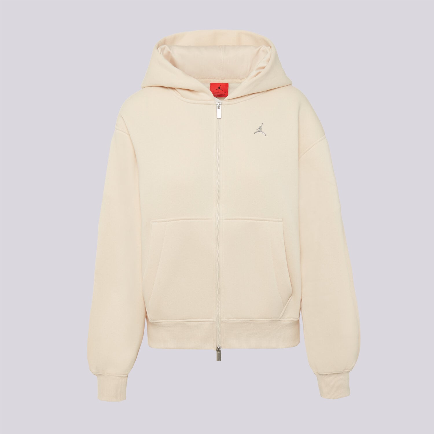 Bluza damska JORDAN BLUZA ROZPINANA Z KAPTUREM W J BRK FLC FZ BB IM7282-272 BEŻOWY
