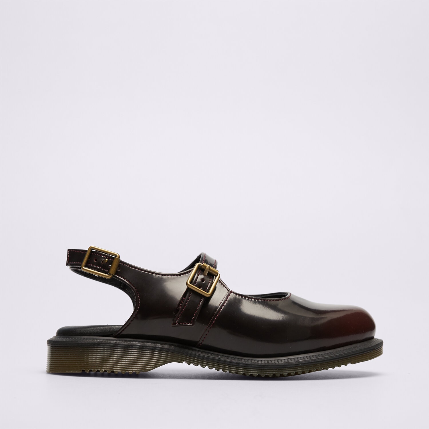 Klapki damskie DR.MARTENS MADALINE MARY JANE 42133600 BORDOWY