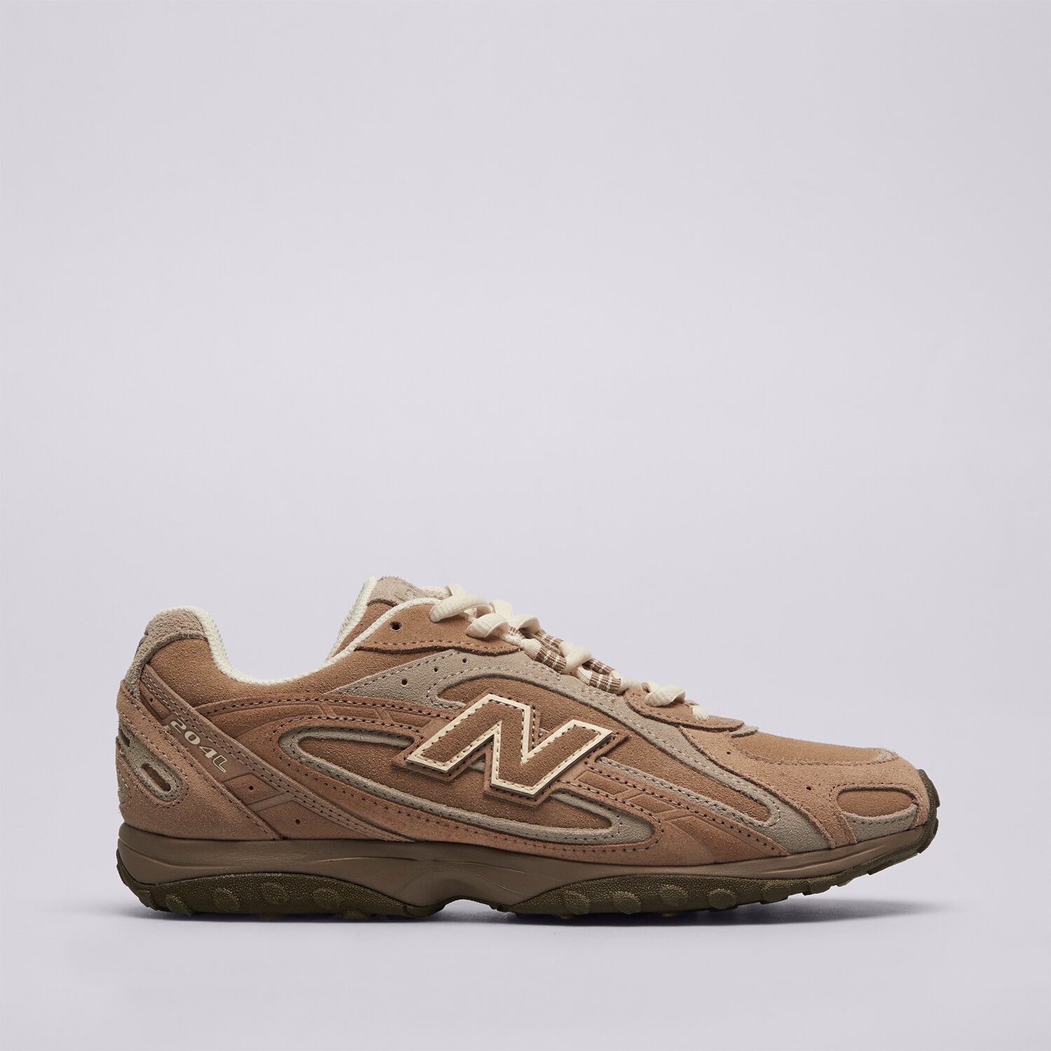 Buty sneakersy damskie NEW BALANCE U204L  U204LMMA BRĄZOWY