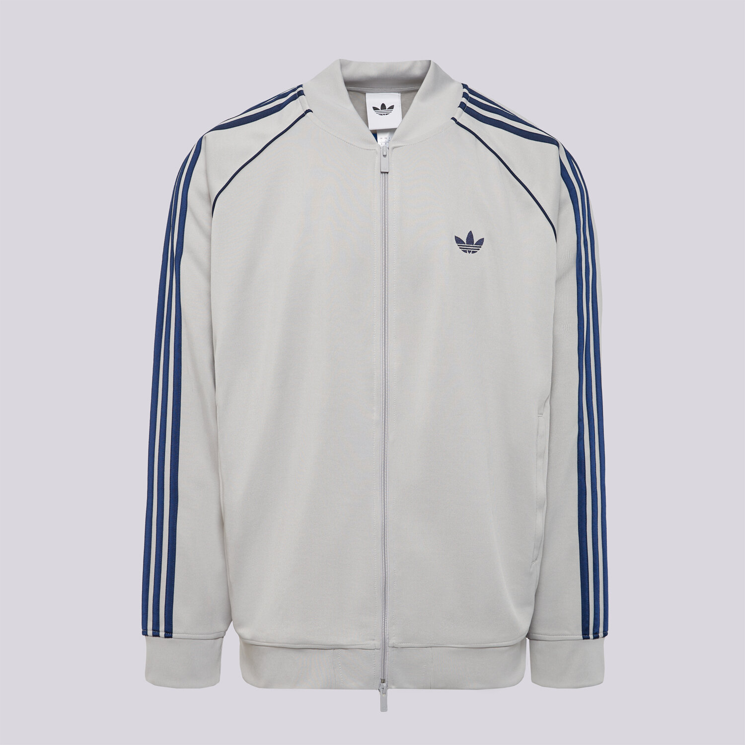 Bluza męska ADIDAS BLUZA ROZPINANA SST TT KS4955 SZARY