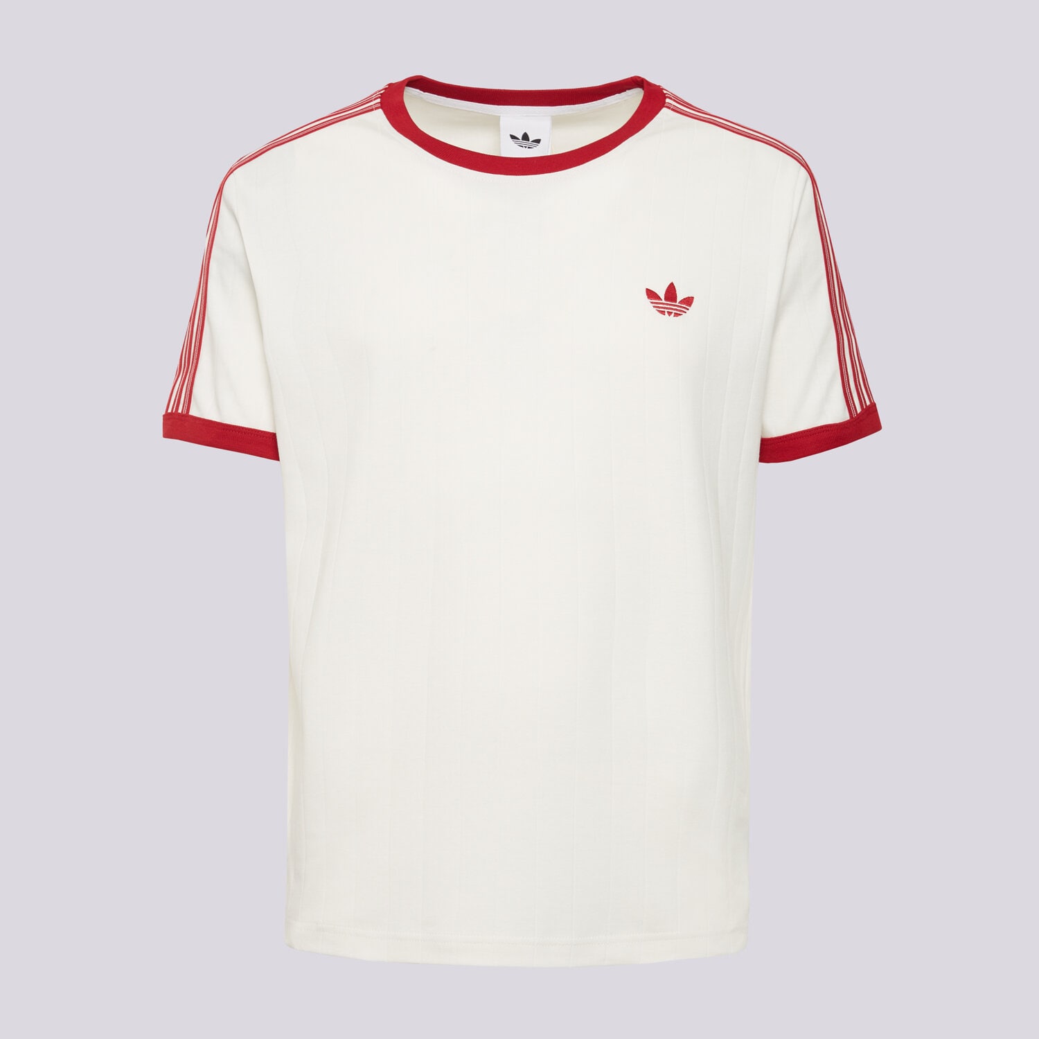 Koszulka, t-shirt sportowy męski ADIDAS T-SHIRT 3S TEE STR KS7449 BIAŁY