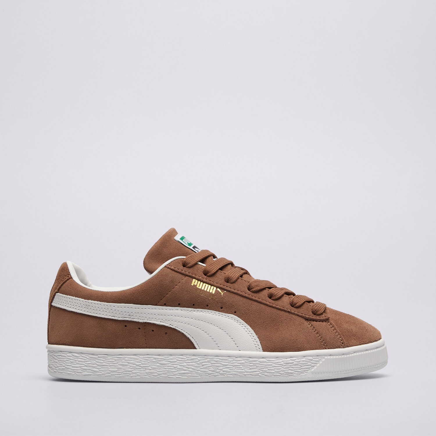 Buty sneakersy męskie PUMA SUEDE CLASSIC 39978141 BRĄZOWY