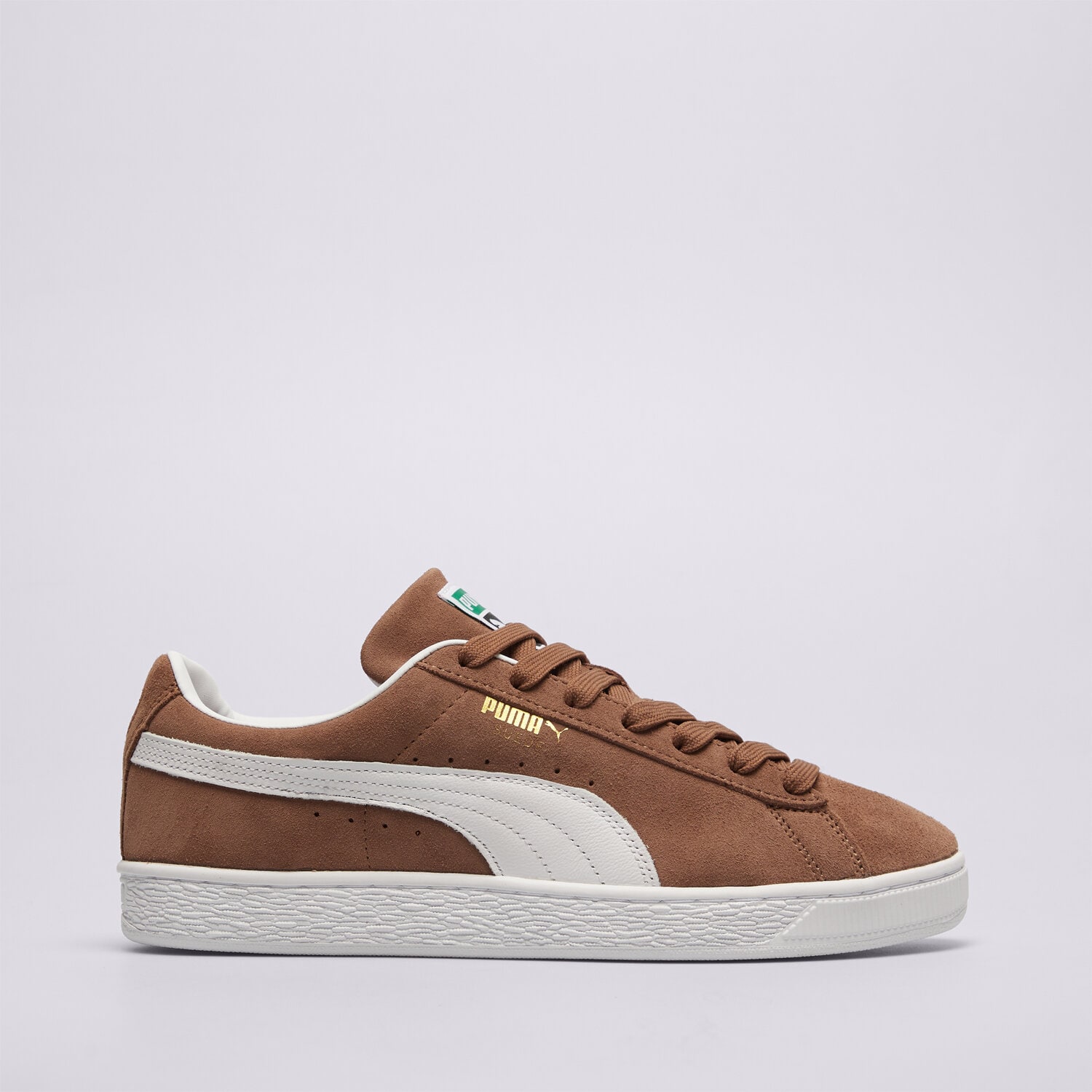 Buty sneakersy męskie PUMA SUEDE CLASSIC 39978141 BRĄZOWY