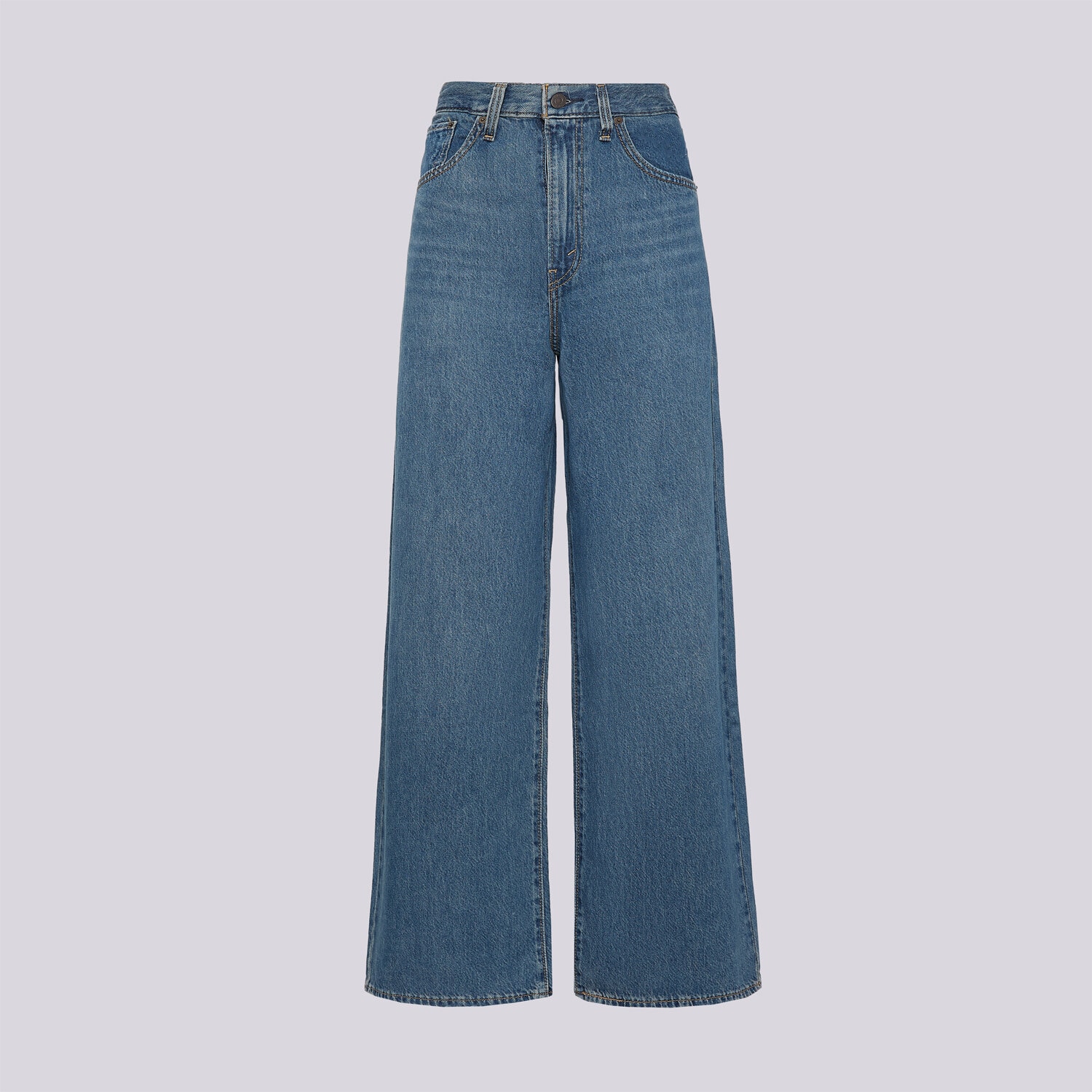 Spodnie sportowe damskie LEVI'S SPODNIE CINCH BAGGY 001UP-0002 NIEBIESKI