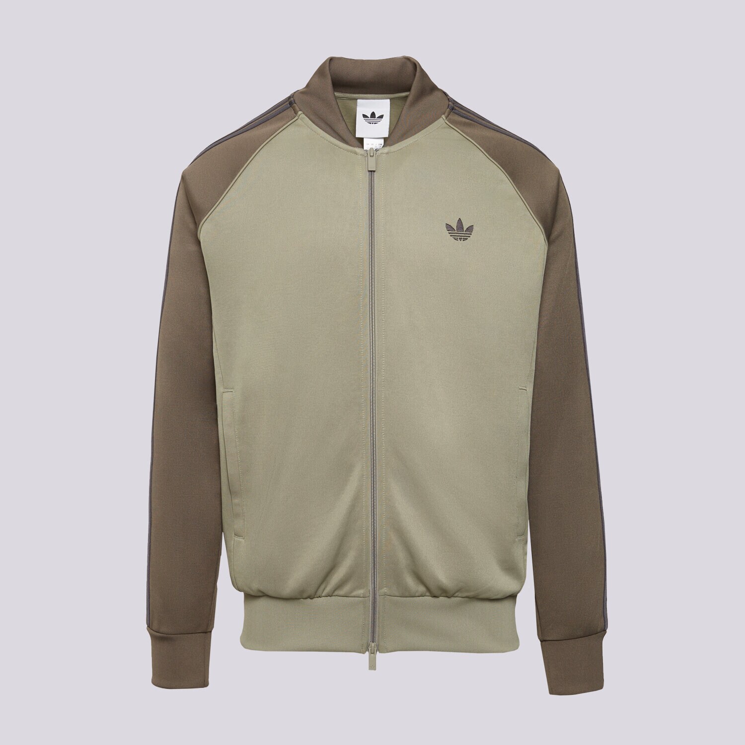 Bluza męska ADIDAS BLUZA ROZPINANA SST TT KT5037 KHAKI