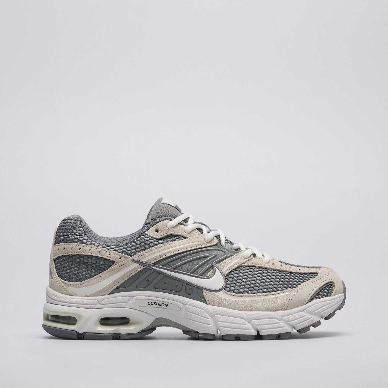 Buty sneakersy męskie NIKE AIR MAX MOTO 2K SUEDE IQ4924-008 SZARY