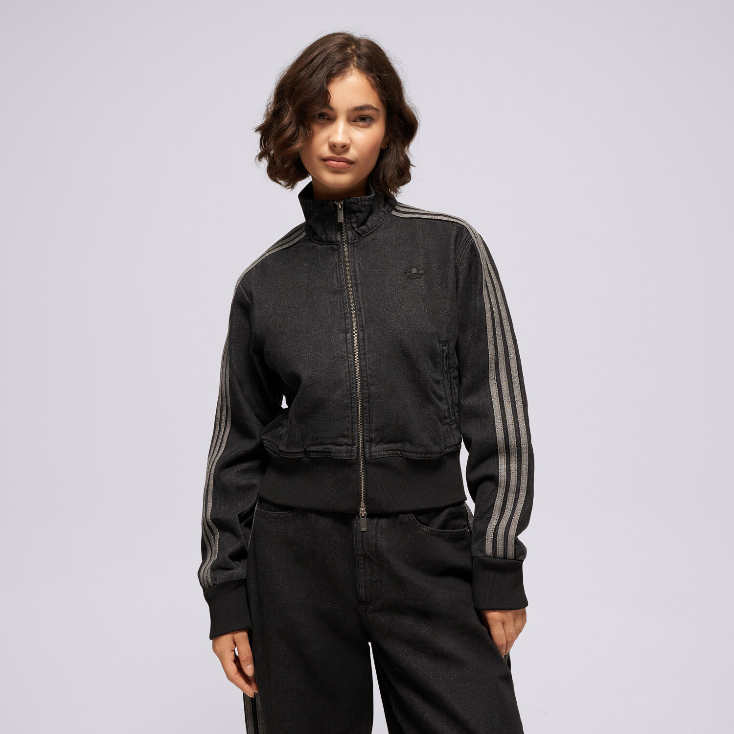 Bluza damska ADIDAS BLUZA ROZPINANA FB TT D IB6917 CZARNY