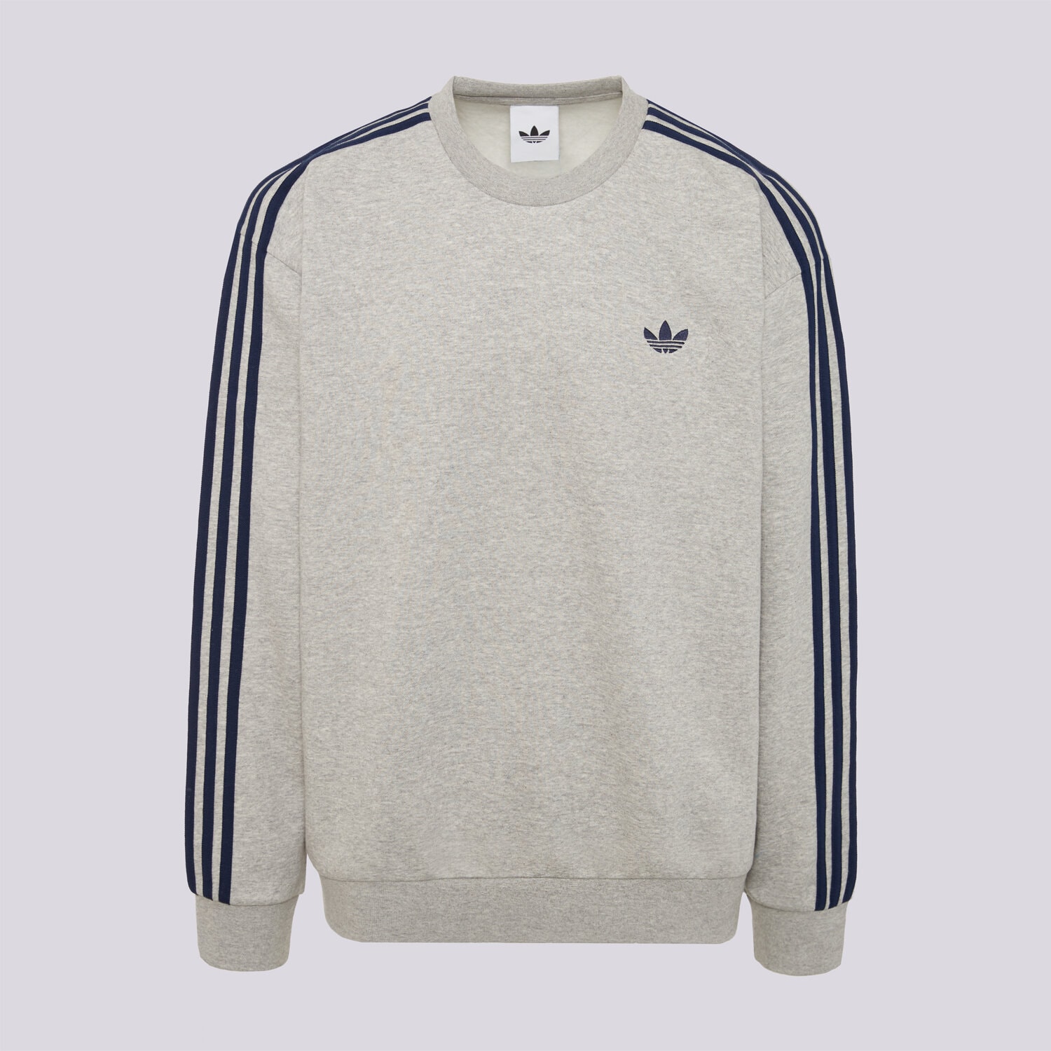 Bluza męska ADIDAS BLUZA 3S CREW KS7517 SZARY