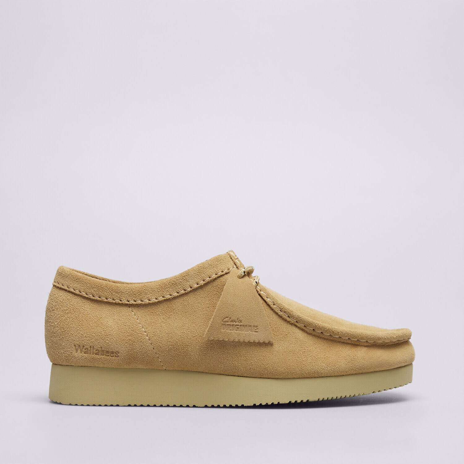Buty męskie Casual CLARKS WALLABEE LITE 26327369 BEŻOWY