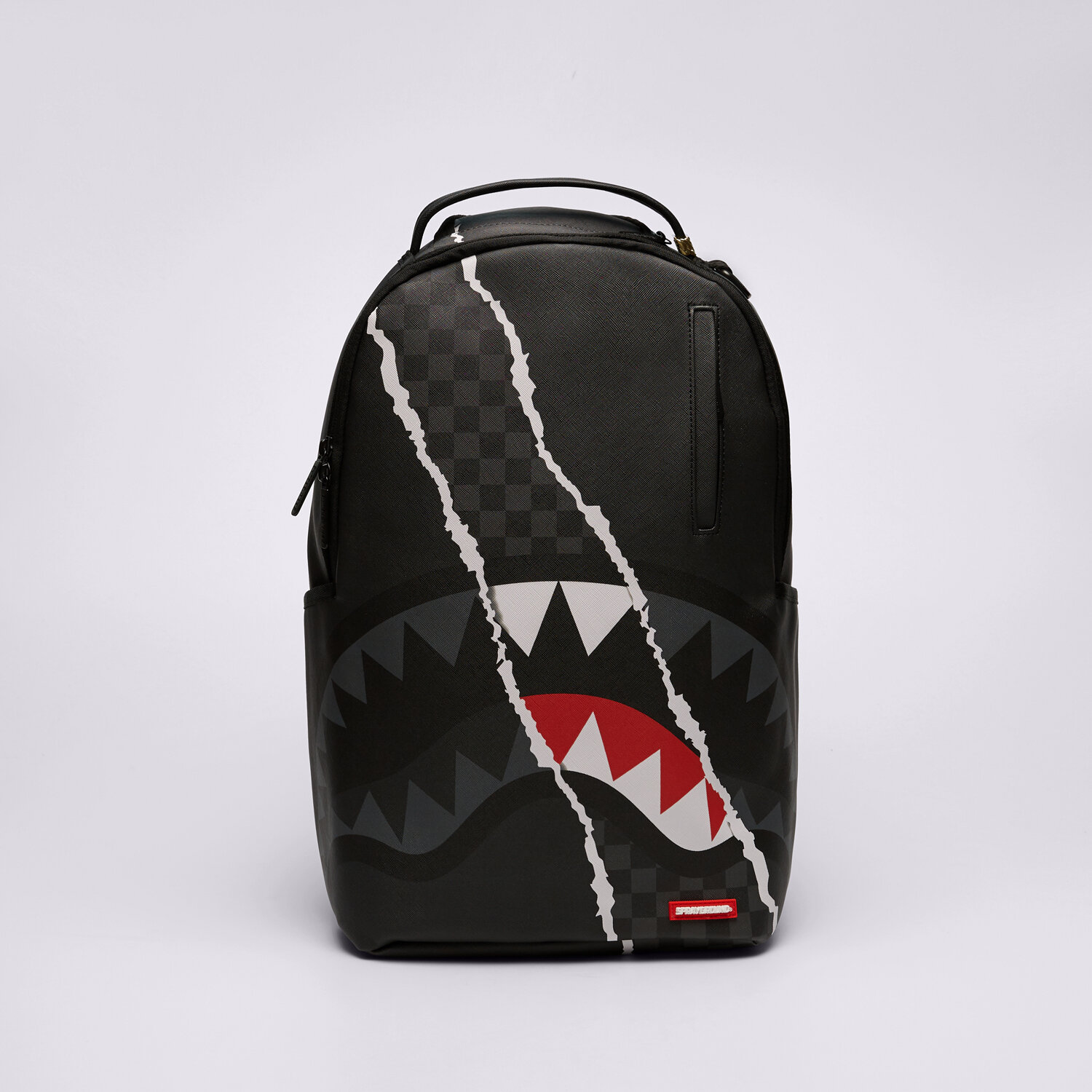 Plecak damski sportowy SPRAYGROUND PLECAK CENTER RIP REVEALING GRAY CHECK 910B8502NSZ CZARNY