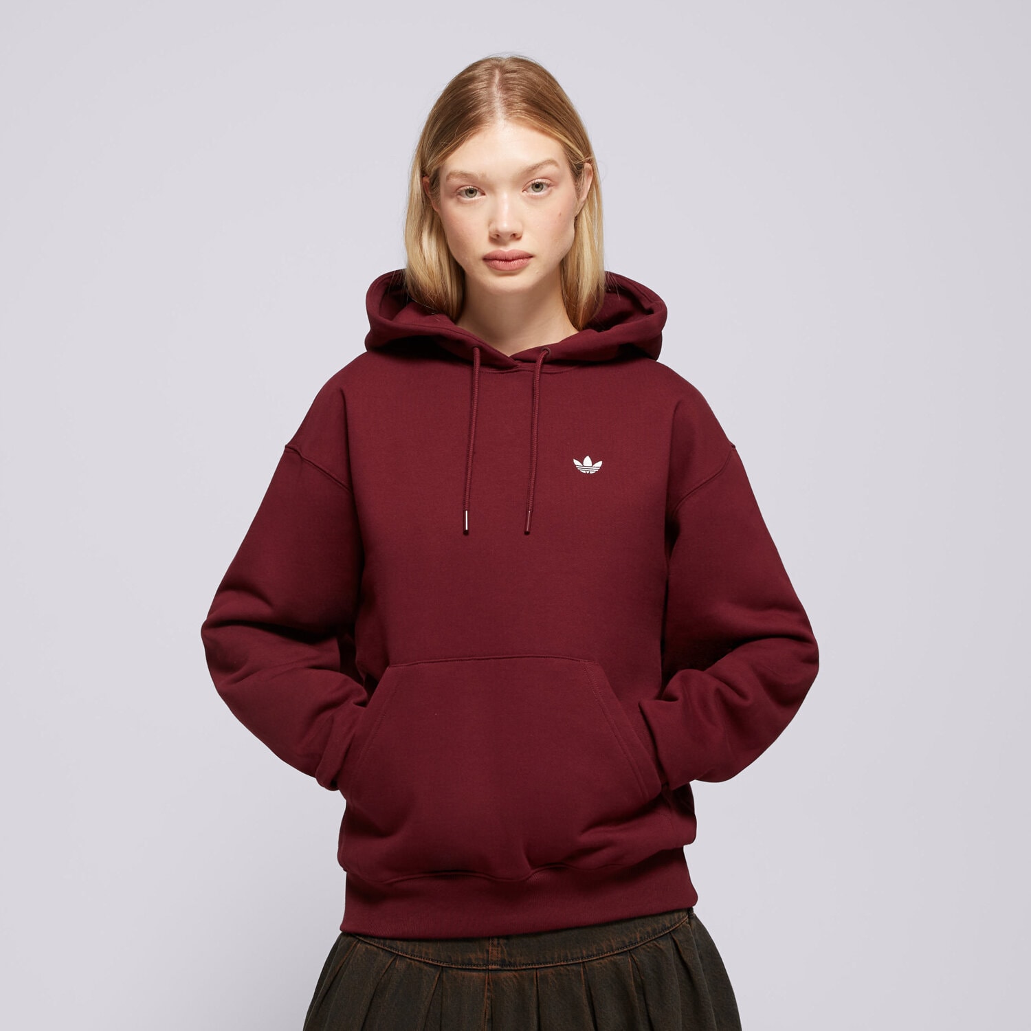 Bluza damska ADIDAS BLUZA ROZPINANA Z KAPTUREM ESS FL HD OS KT2274 FIOLETOWY