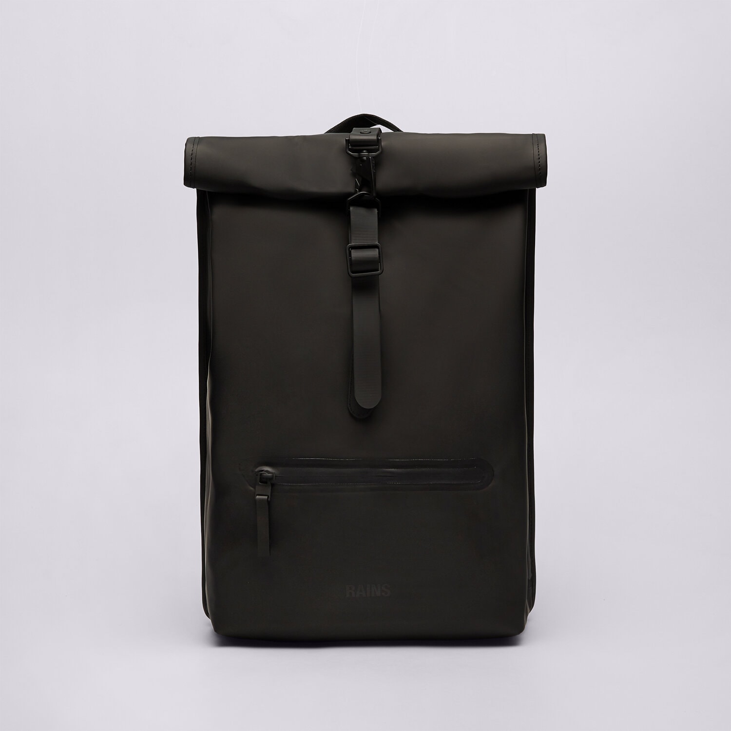 Plecak damski sportowy RAINS PLECAK ROLLTOP RUCKSACK W3 13320-01 CZARNY