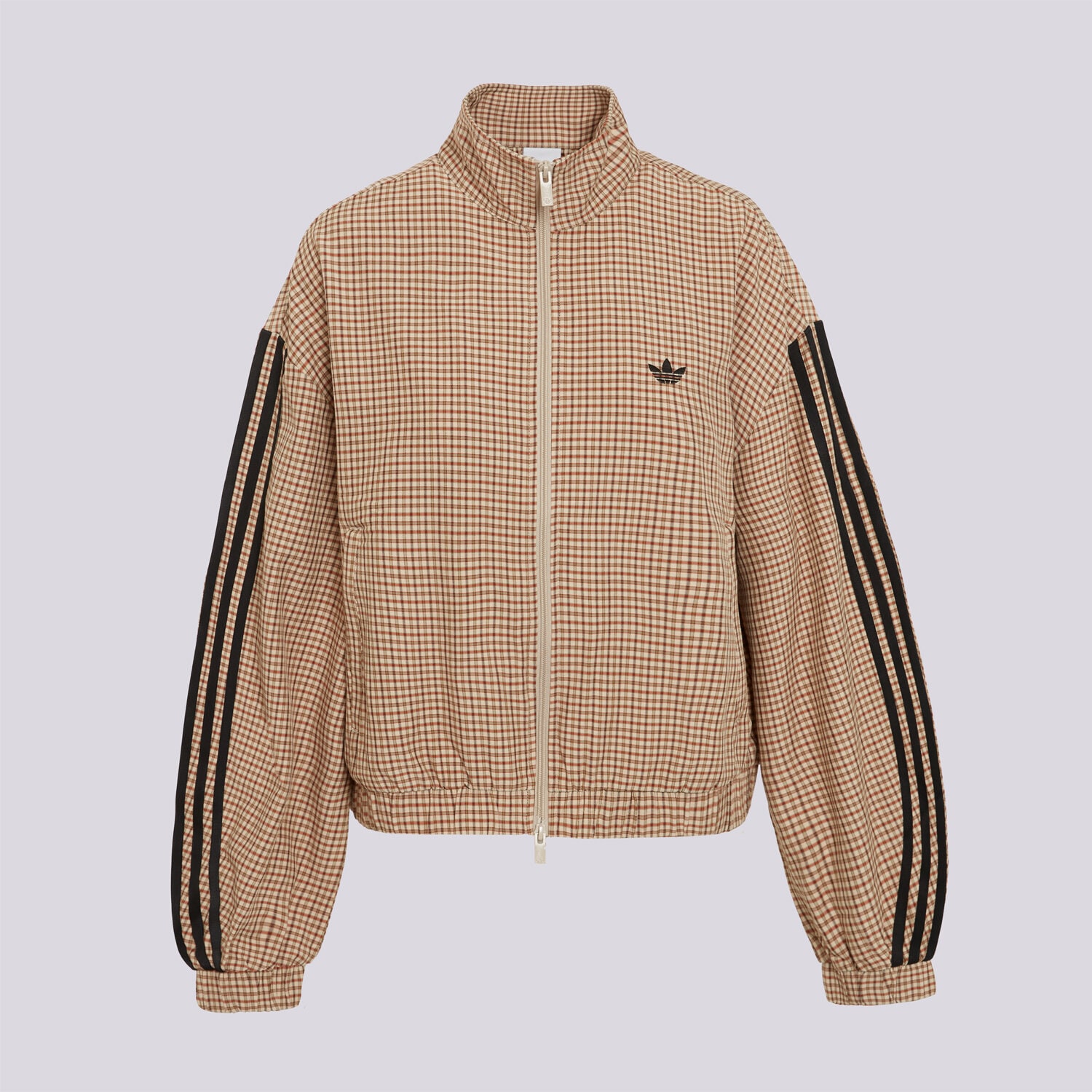 Bluza damska ADIDAS BLUZA ROZPINANA CHECKS TT LE8307 BEŻOWY
