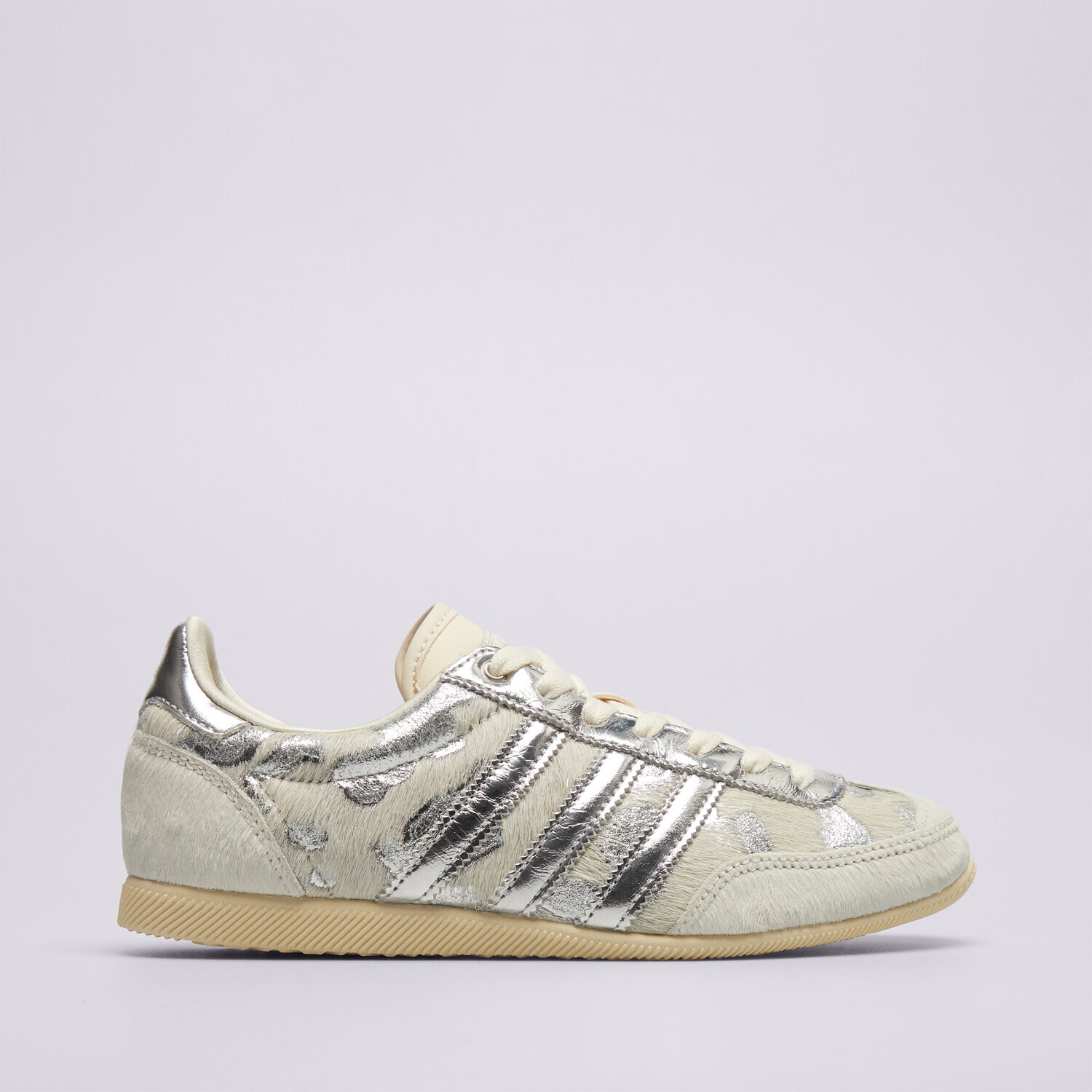 Buty sneakersy damskie ADIDAS JAPAN W KJ2424 SREBRNY